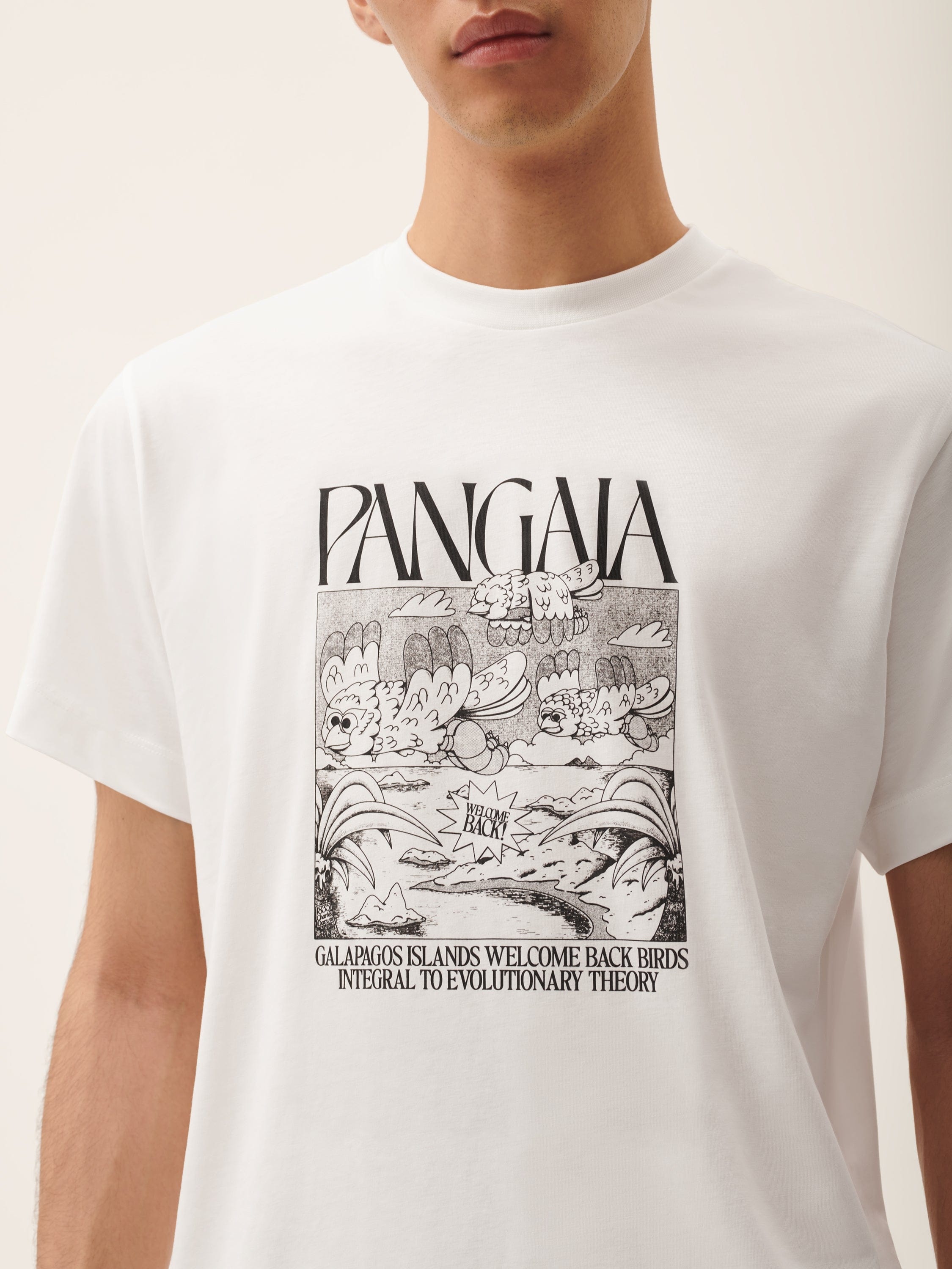 Mens Finches Return Hope T-Shirt - Off-White - 3