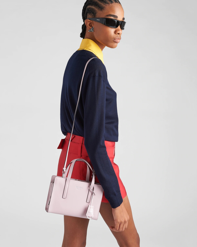 Prada Prada Re-Edition 1995 brushed-leather mini handbag outlook