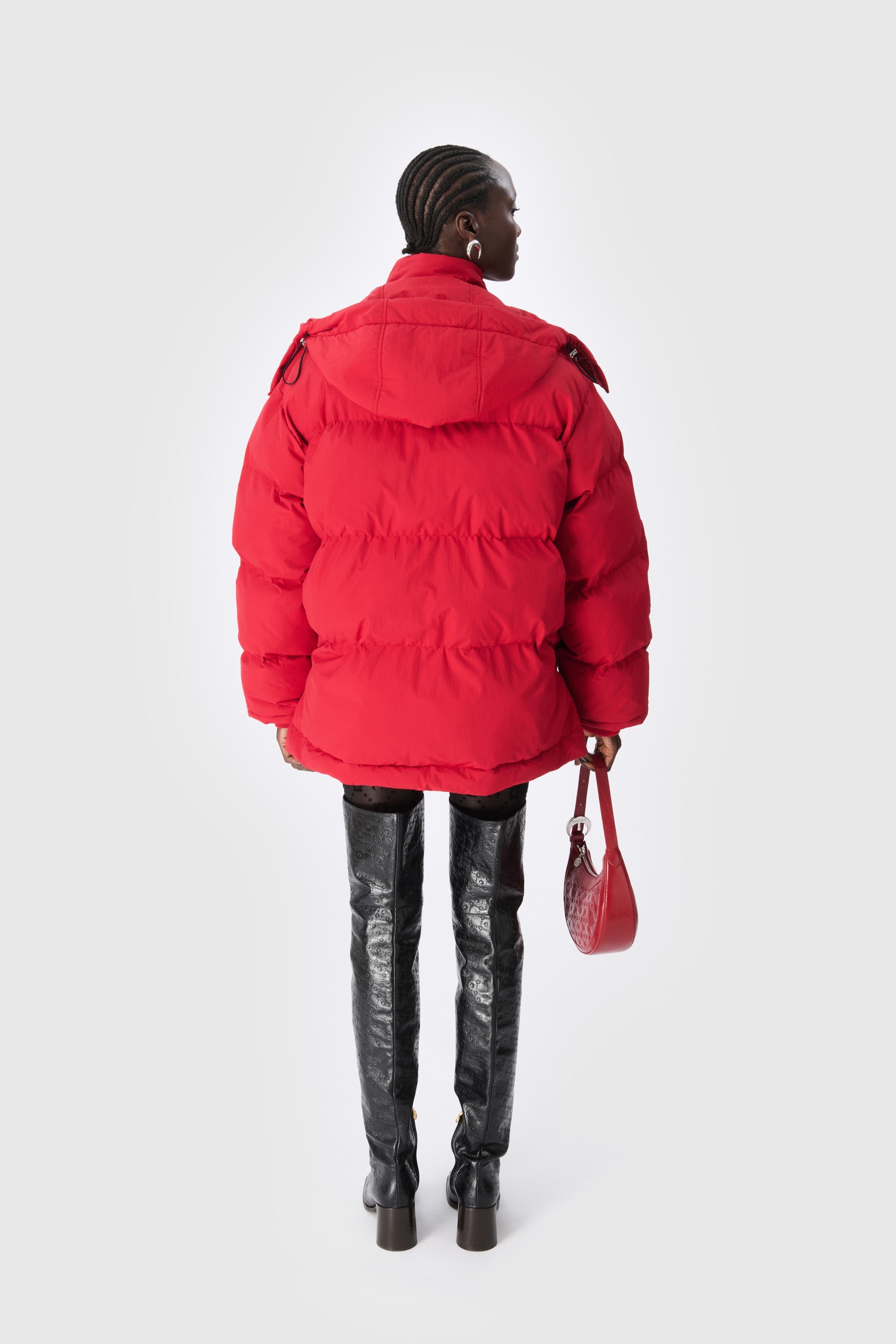 Ms Sport Nylon Puffer Coat - 7