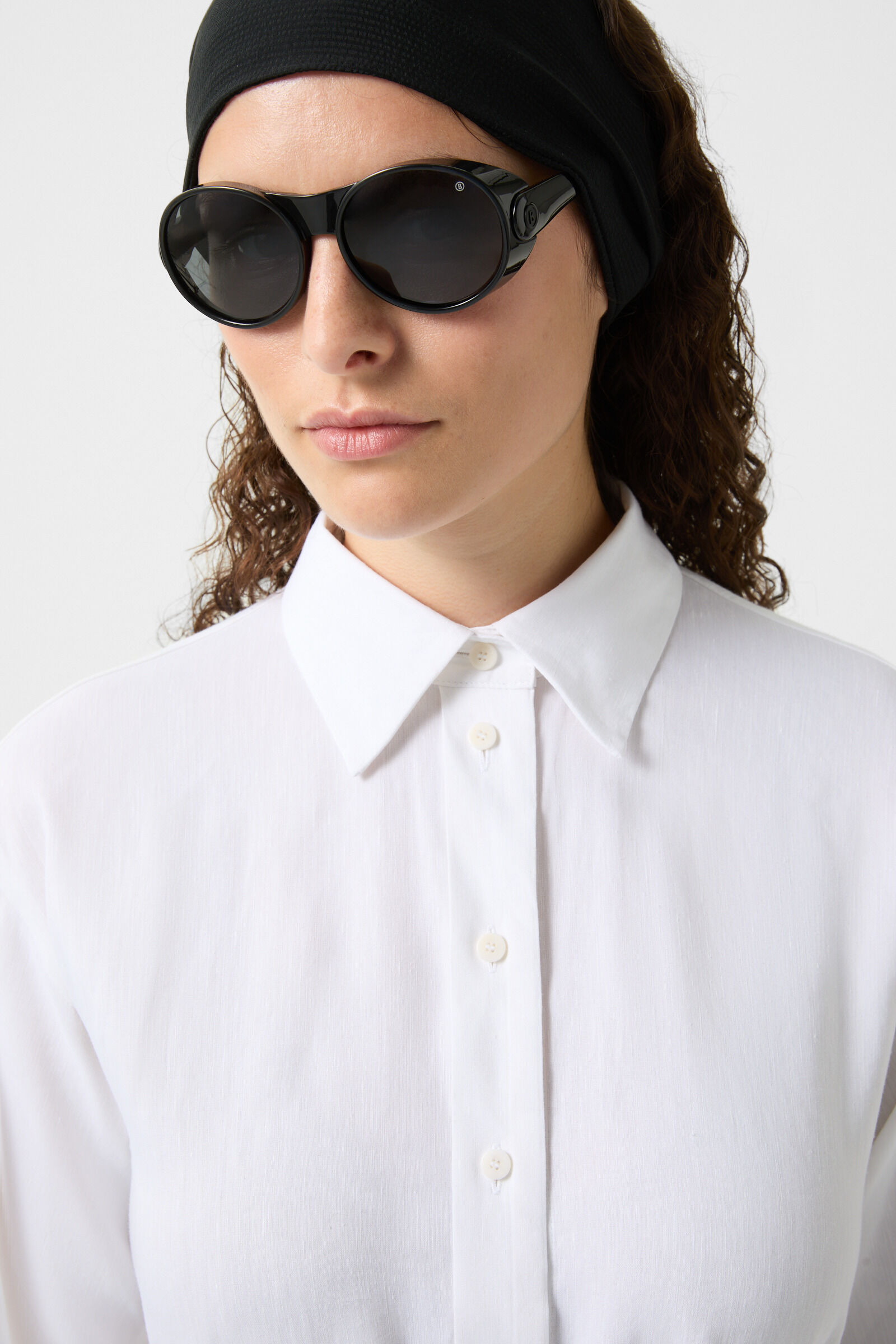 Reika shirt dress in White - 4