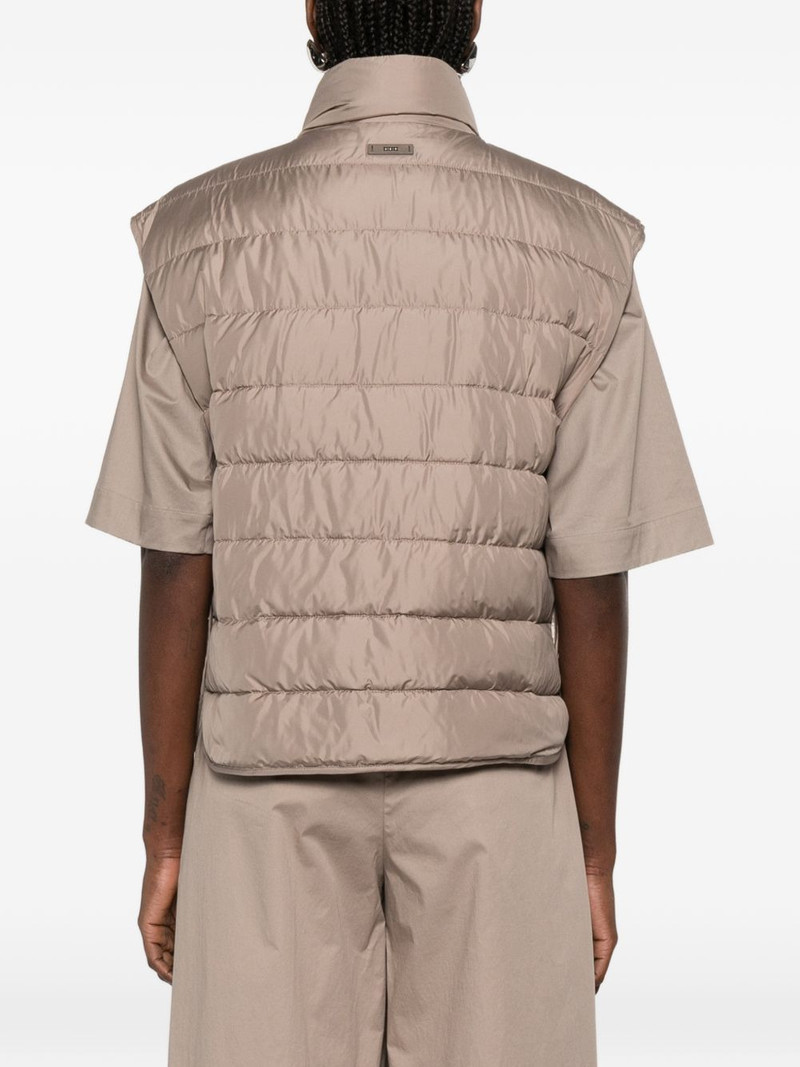 quilted zip gilet 4