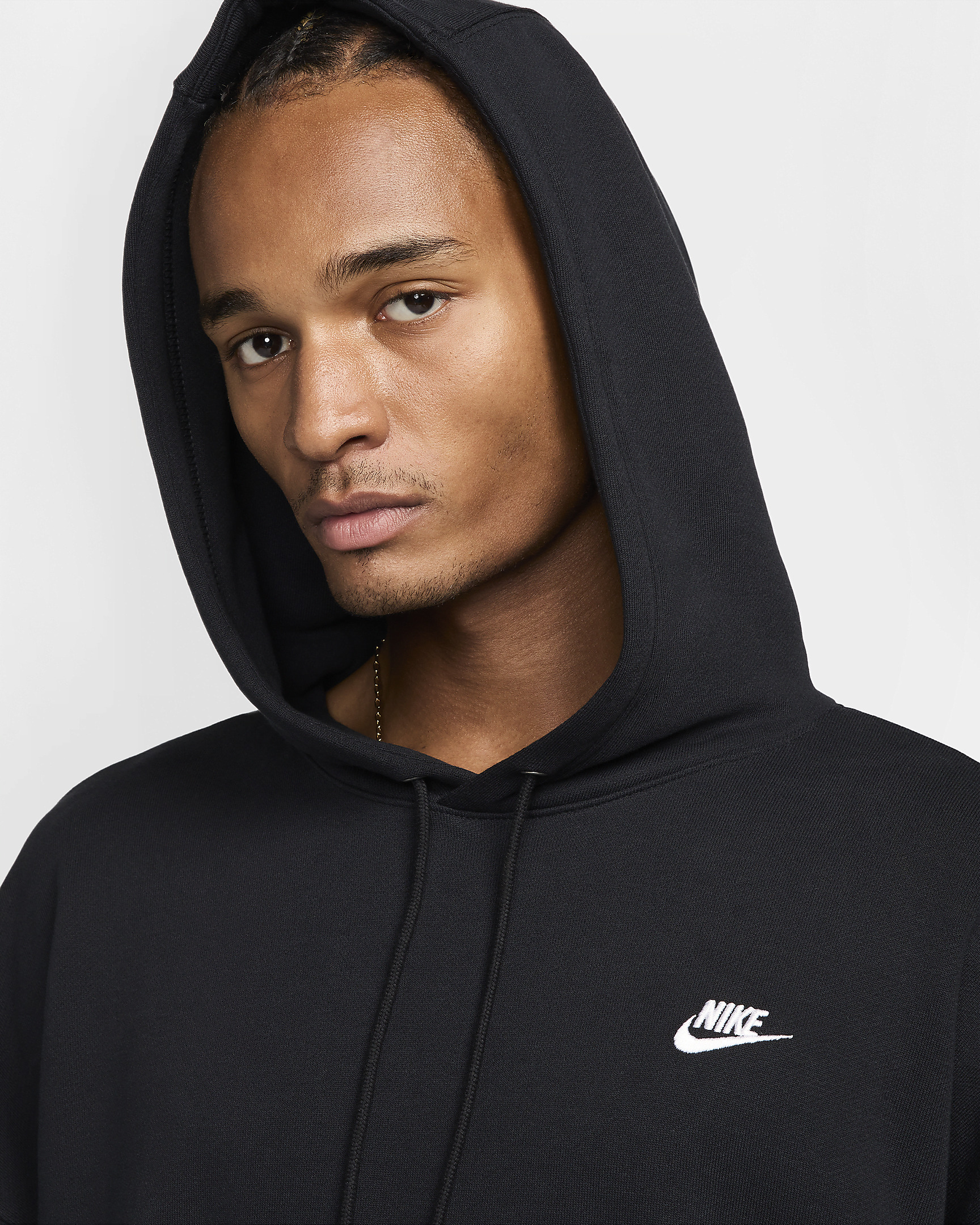 Nike Club Fleece Men's Oversized French Terry Pullover Hoodie - 3