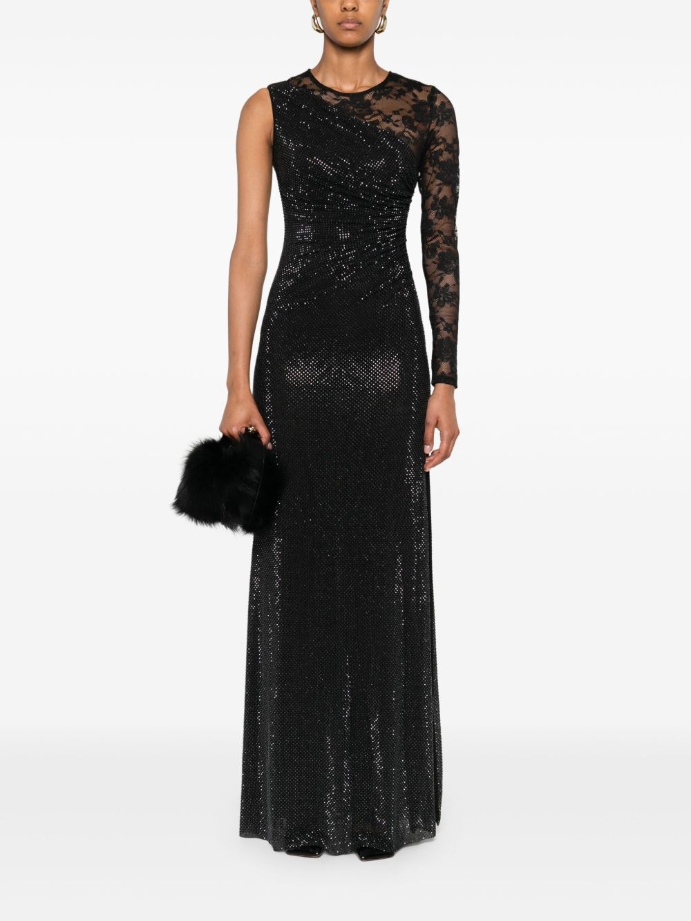 rhinestone-embellished maxi dress - 2
