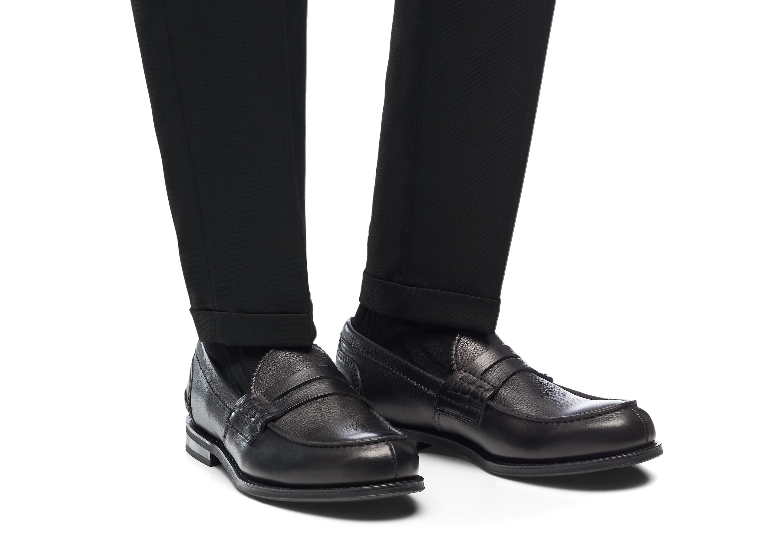 Pembrey r 2
Soft Grain Calf Leather Loafer Black - 5