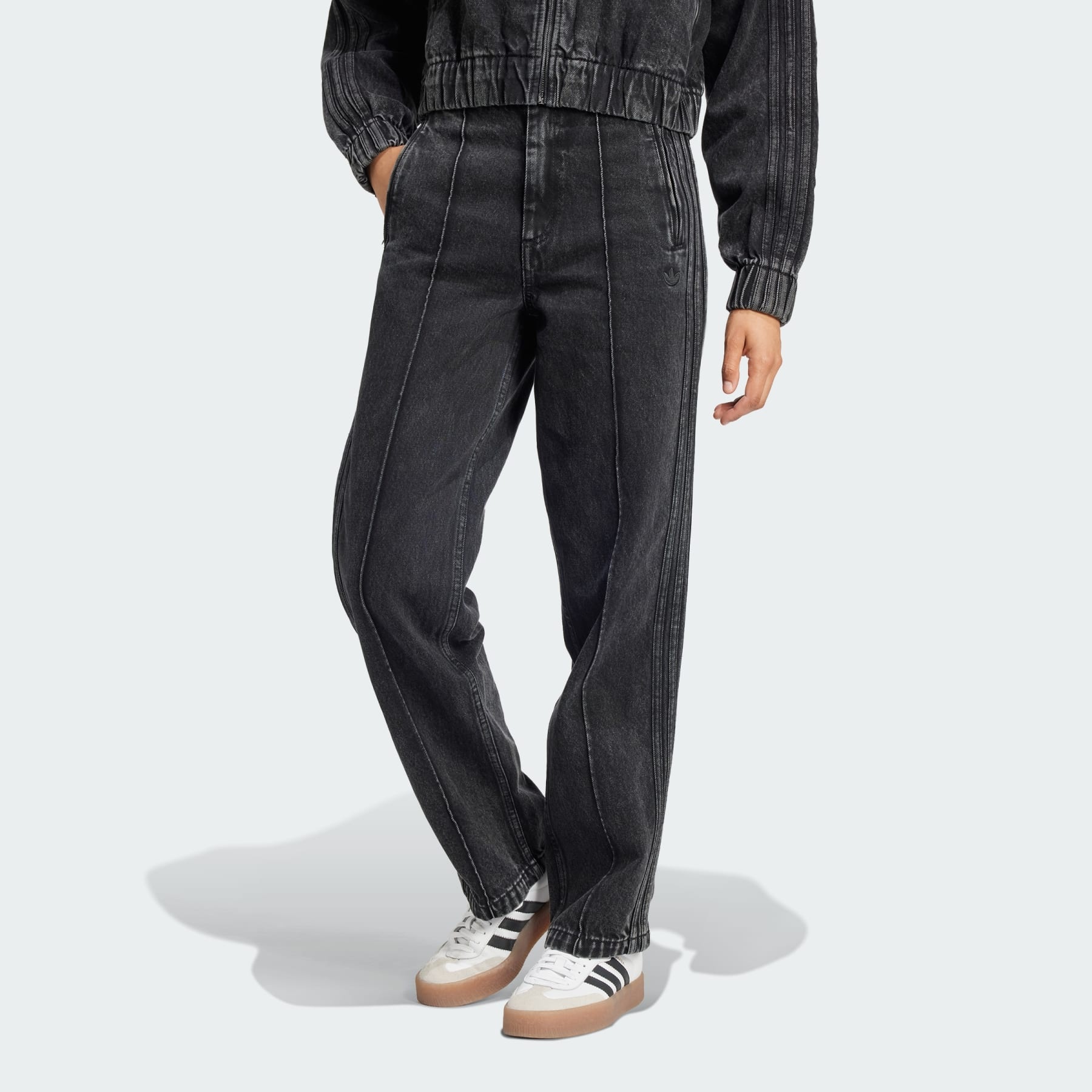 Premium Essentials Denim Straight Leg Pants - 2