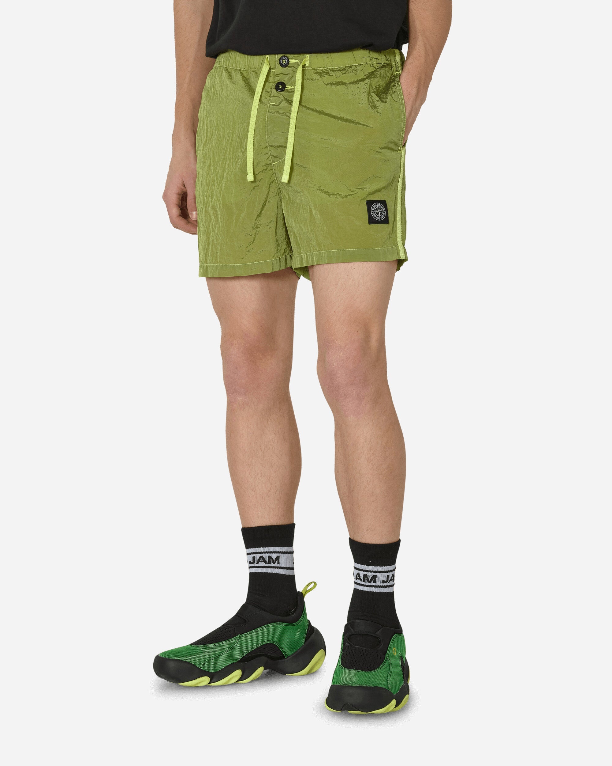 Stone island lemon shorts deals