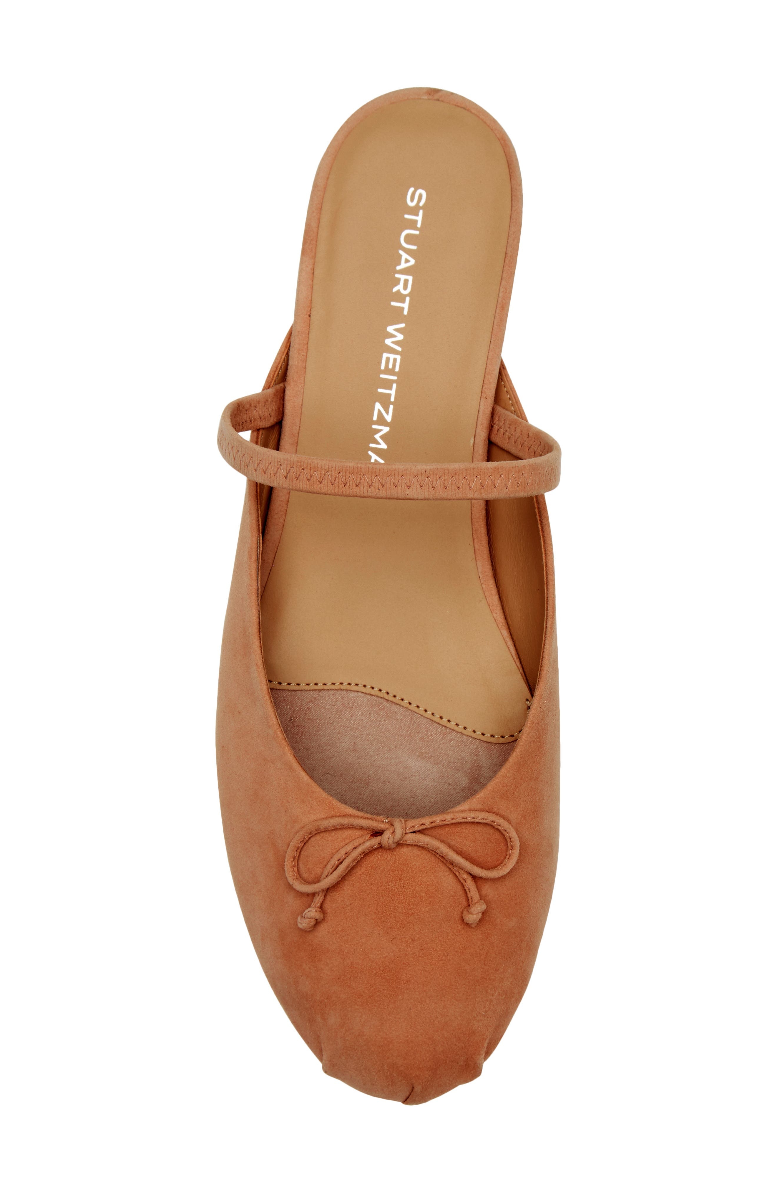 Stuart Weitzman Prima Bow Ballet Mule in Blushful at Nordstrom - 5