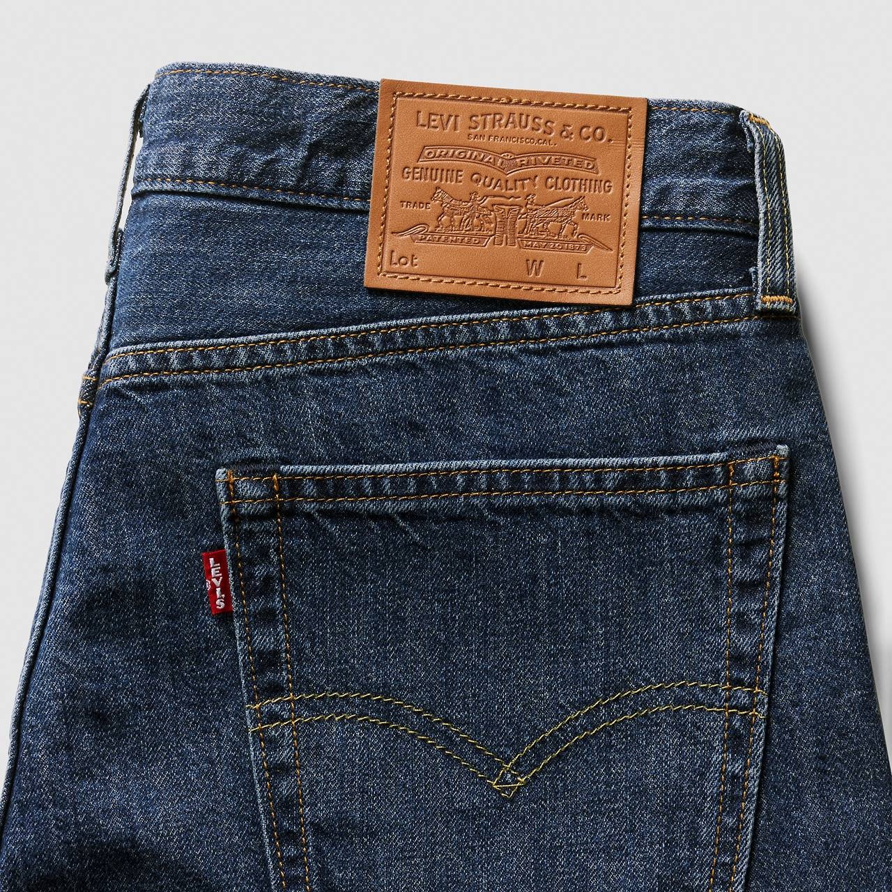 555™ RELAXED STRAIGHT LIGHTWEIGHT LINEN DENIM MEN'S JEANS - 7