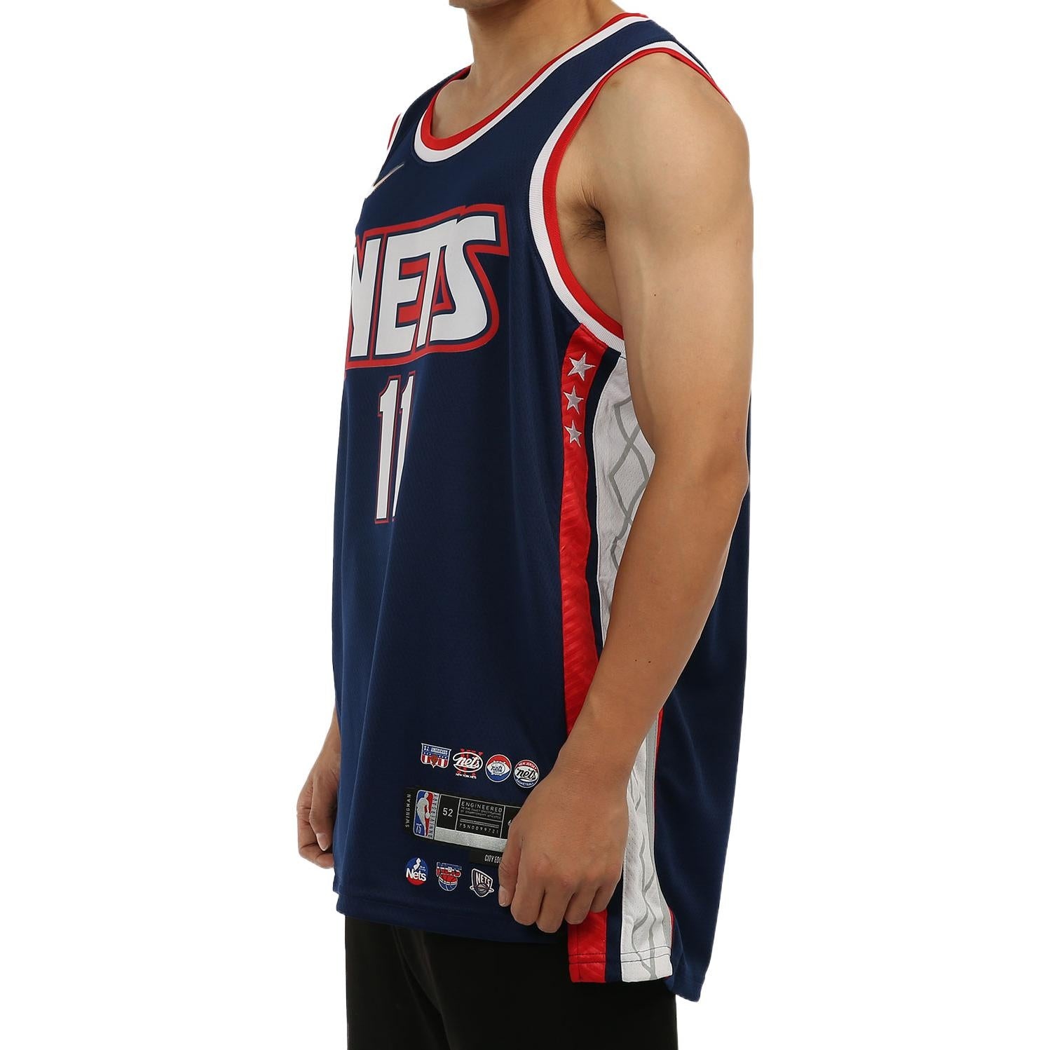 Nike x NBA 75 Brooklyn Nets Jerseys 'Kyrie Irving 11' DB4018-400 - 5