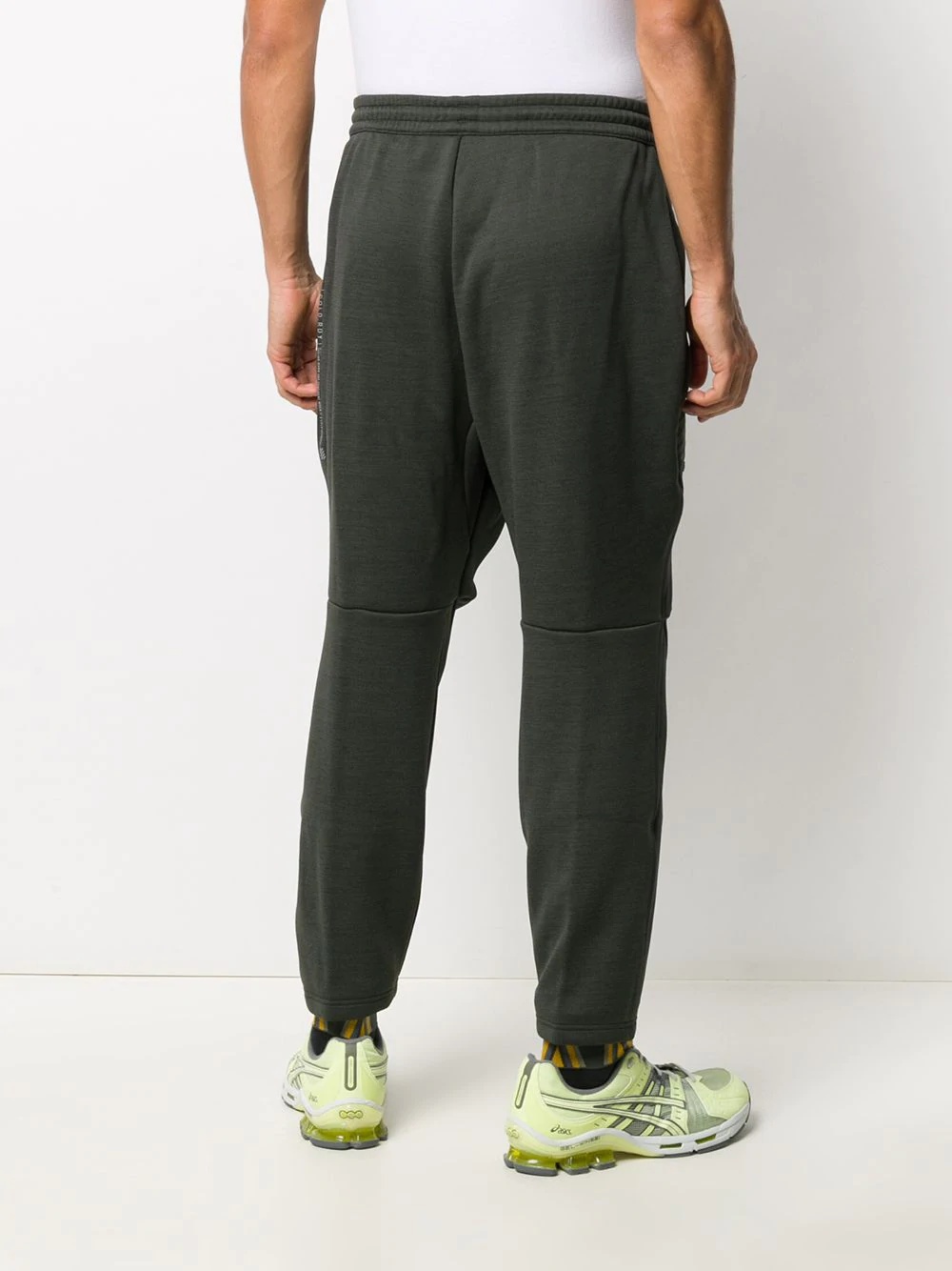 panelled zipped-pocket track pants - 4