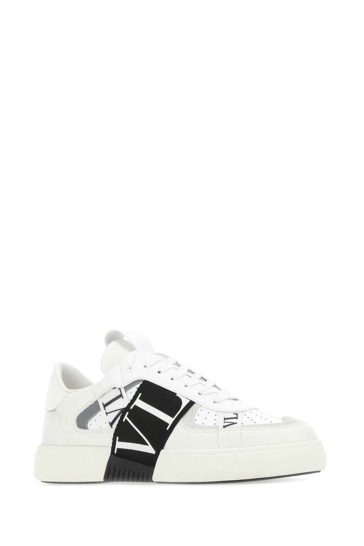 White leather VL7N sneakers - 2