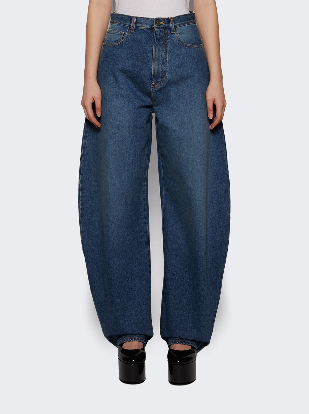 Round Pants Bleu Vintage - 2