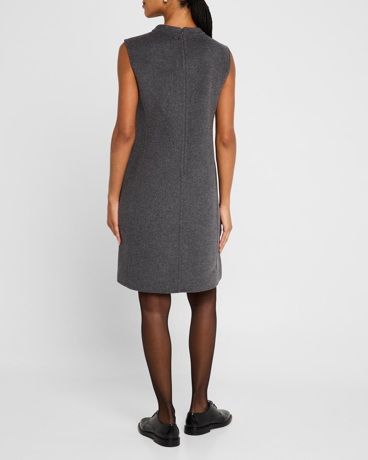 Daria Studded Virgin Wool Dress - 3