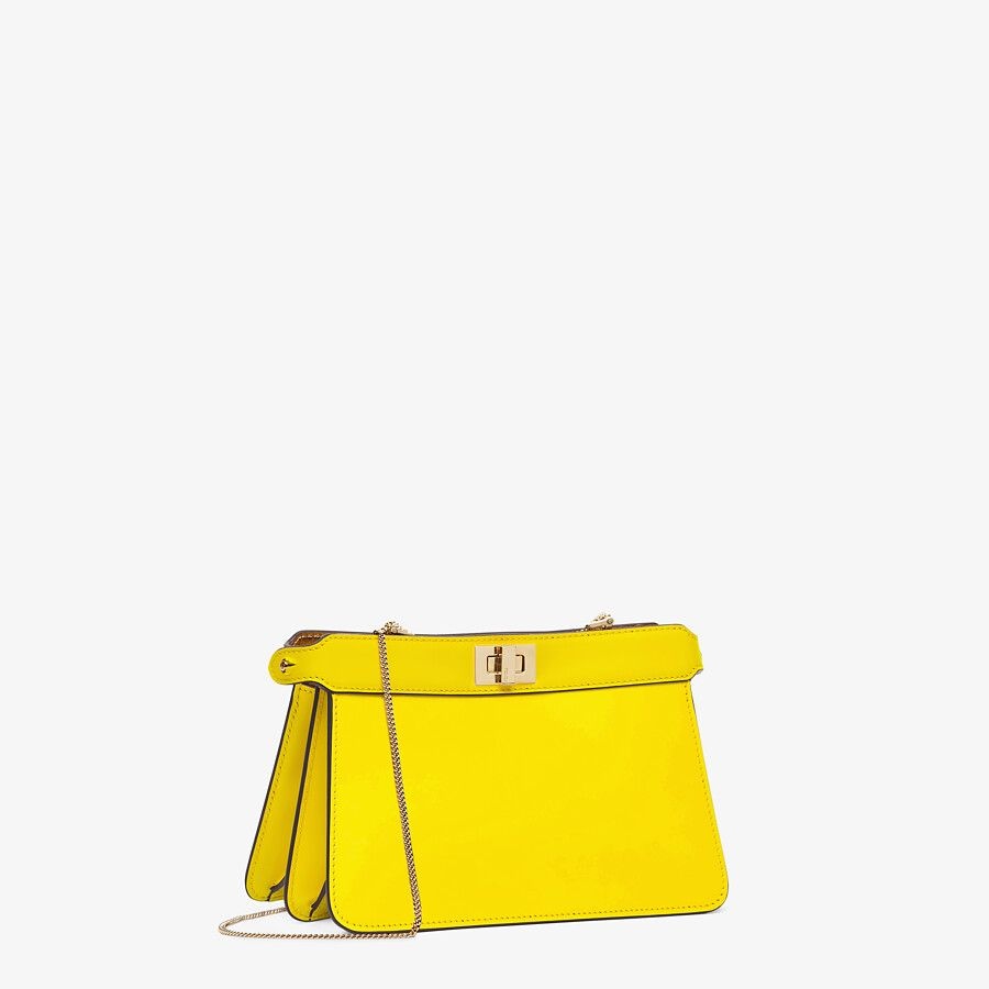 Yellow nappa leather bag - 2