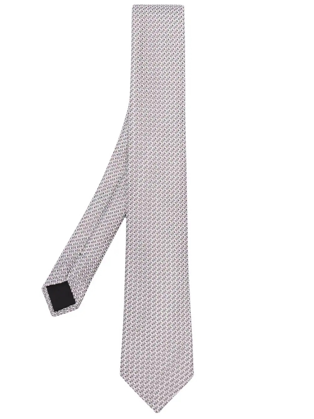 textured patterned tie - 1