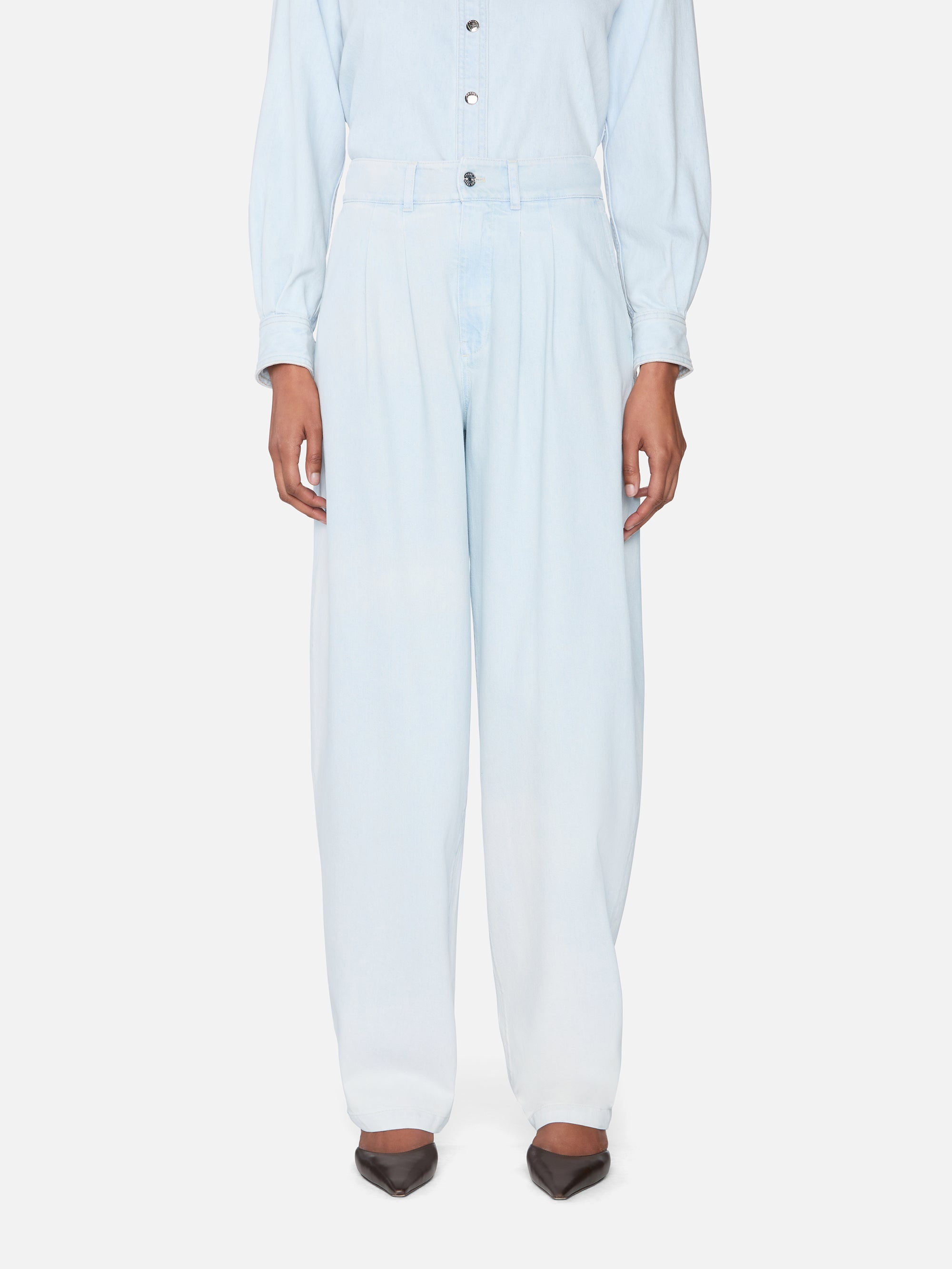 The Tapered Trouser in Misty - 3