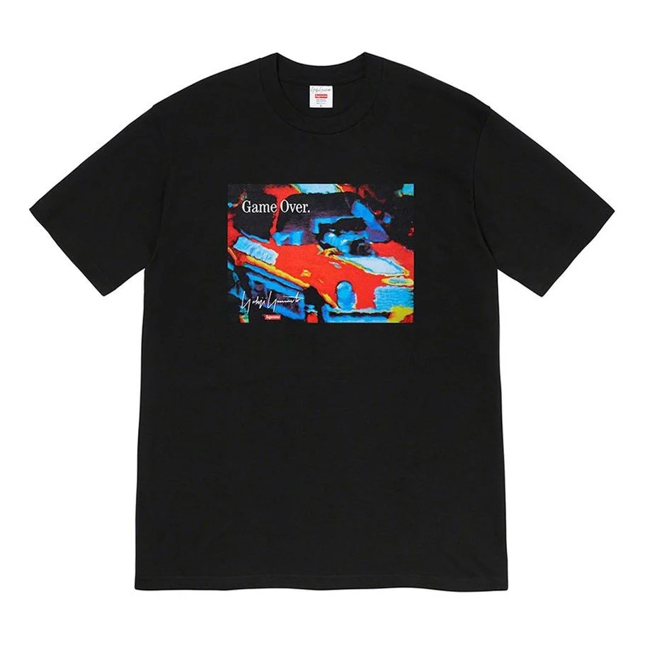 Supreme FW20 Week 4 x Yohji Yamamoto Tee 'Black White' SUP-FW20-101 - 1