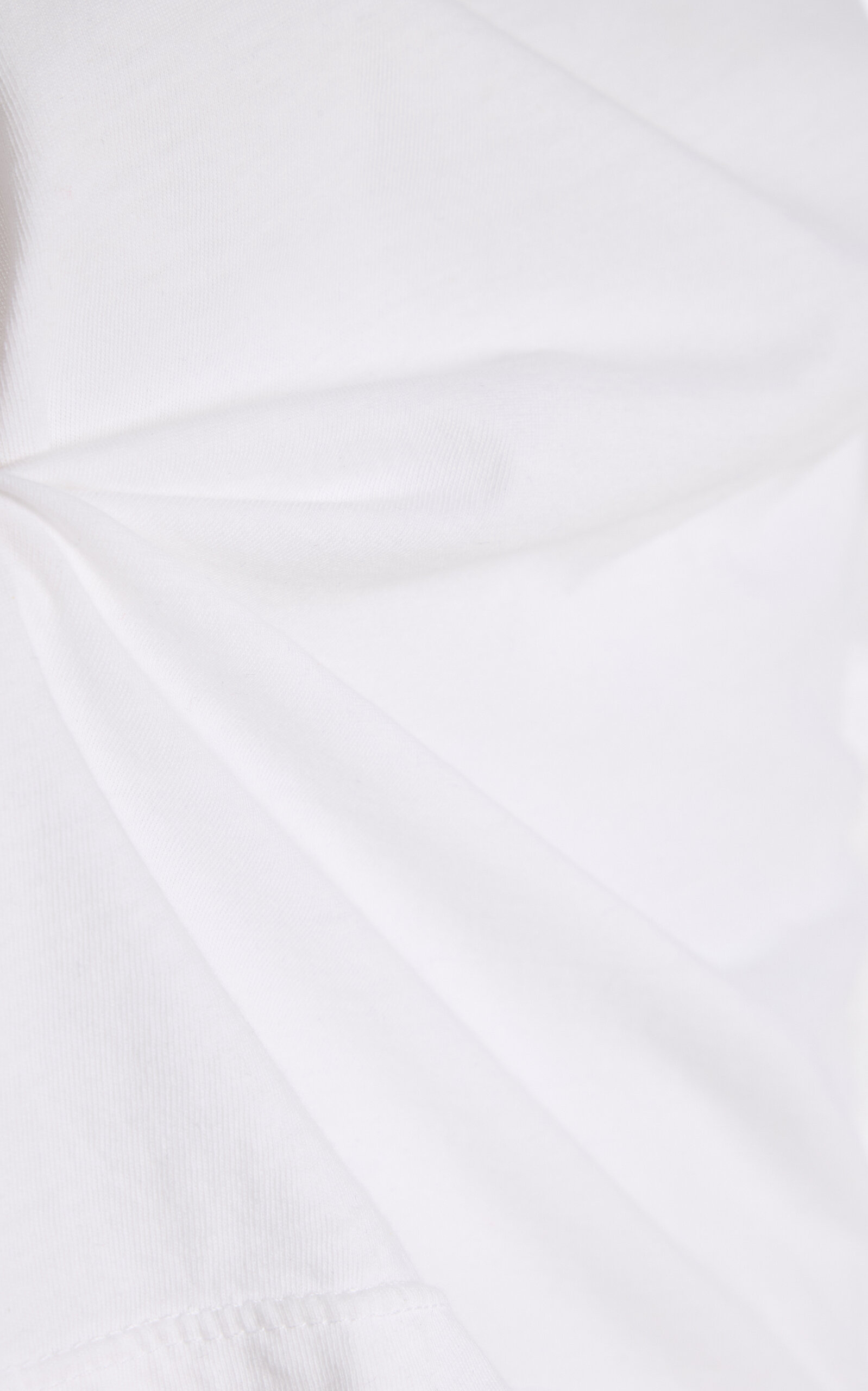May Cropped Cotton T-Shirt white - 5
