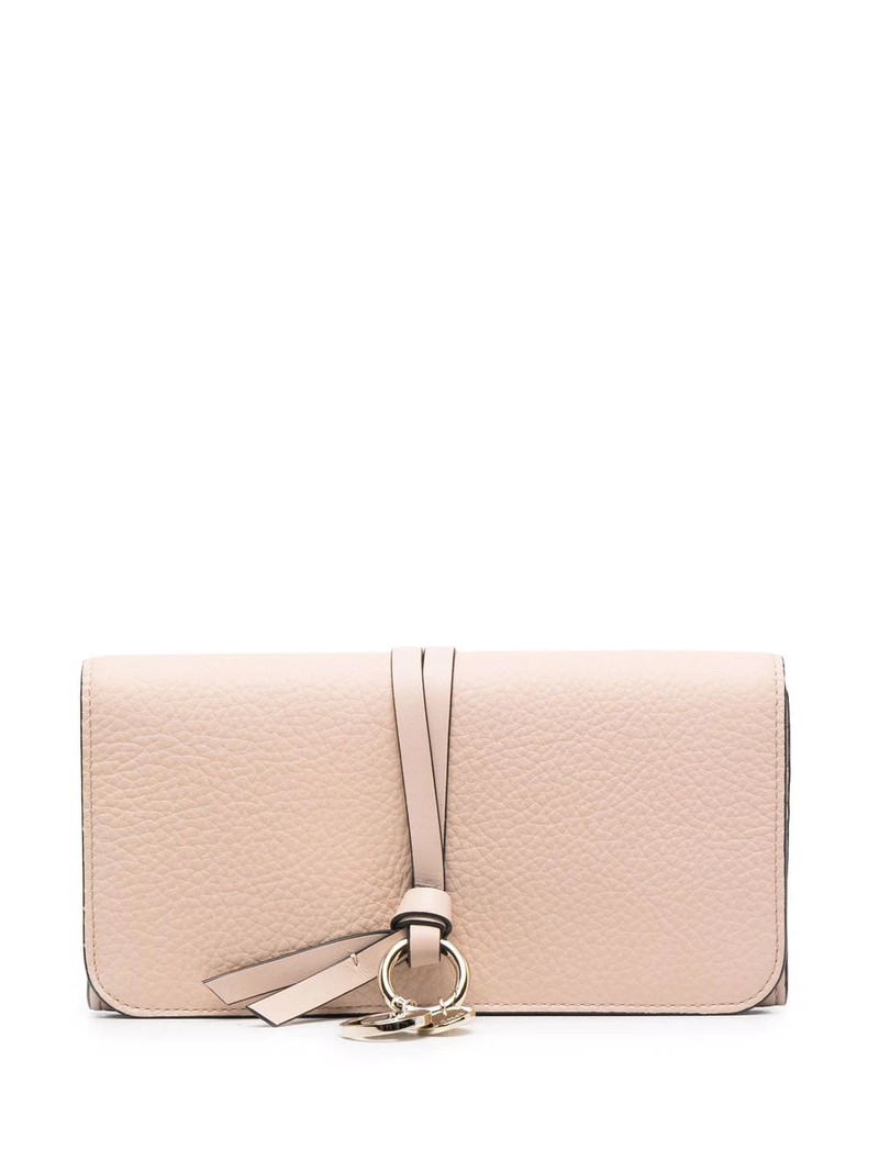 Alphabet textured-leather wallet 1