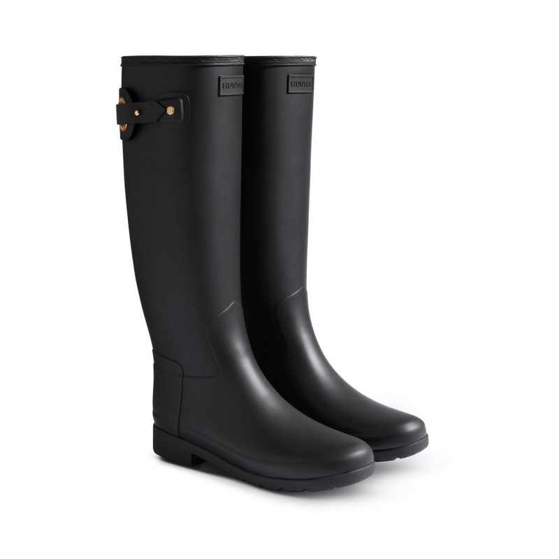 HUNTER Women's Refined Tall Rain Boots outlook