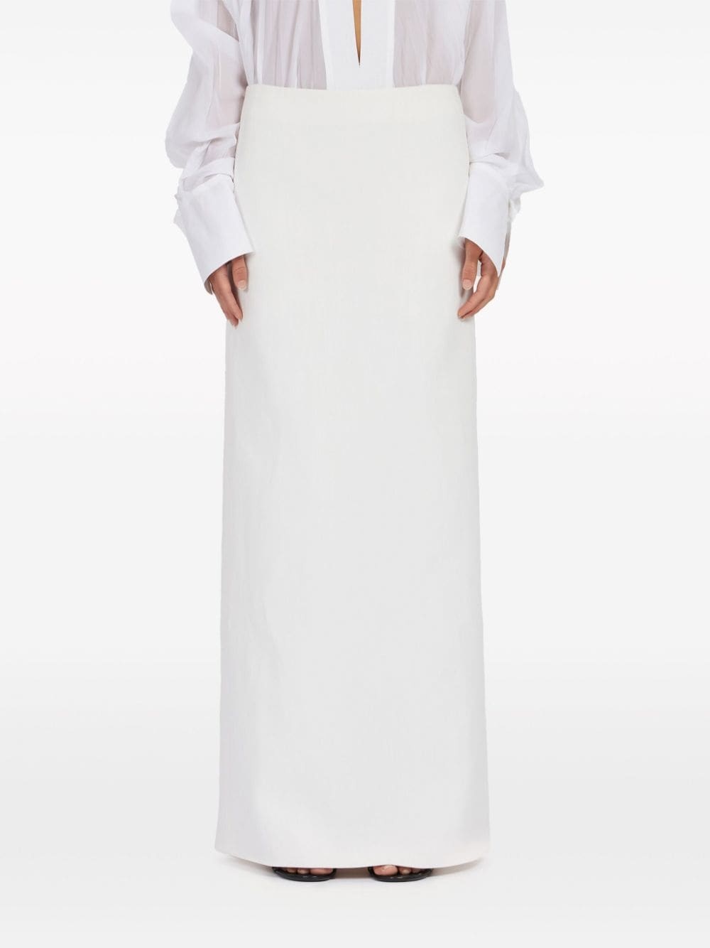 high-waisted maxi skirt - 2