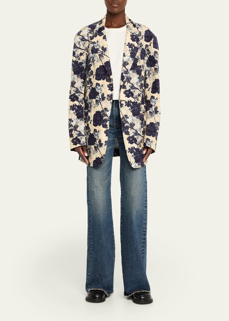 R13 Oversized Floral Jacket outlook