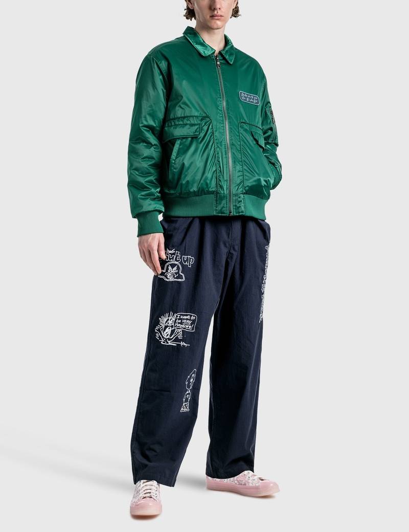 BRAIN DEAD BD BOMBER JACKET outlook