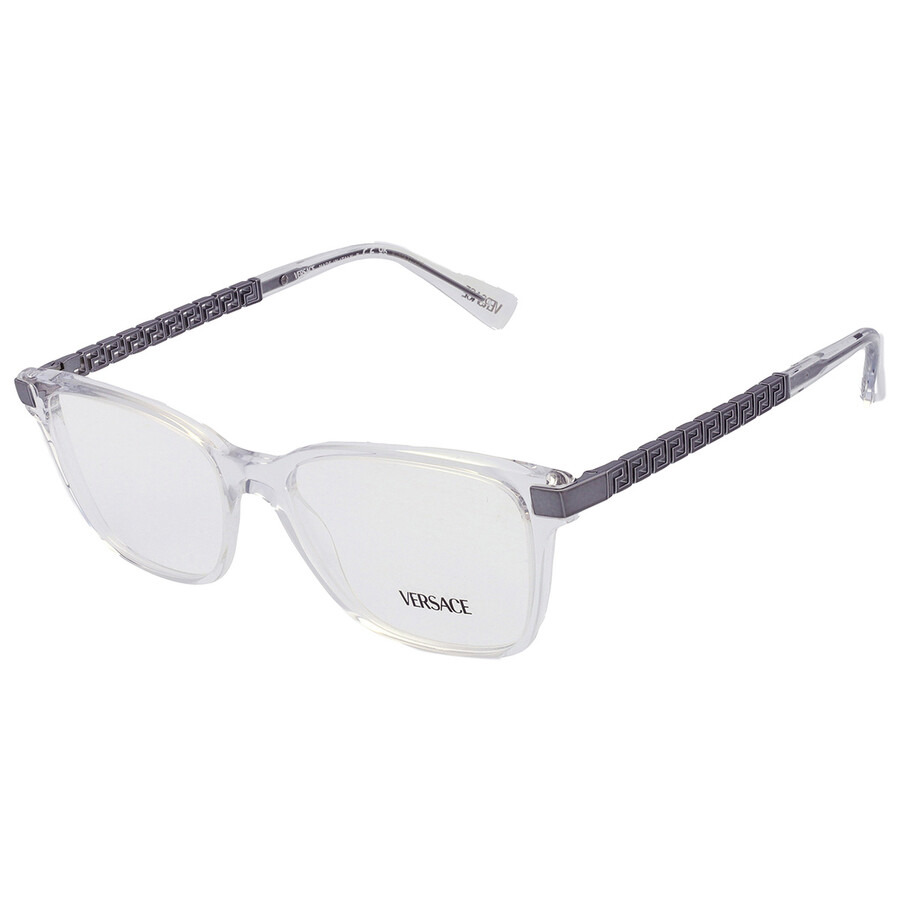 Versace Demo Square Men's Eyeglasses VE3340U 148 53 - 3