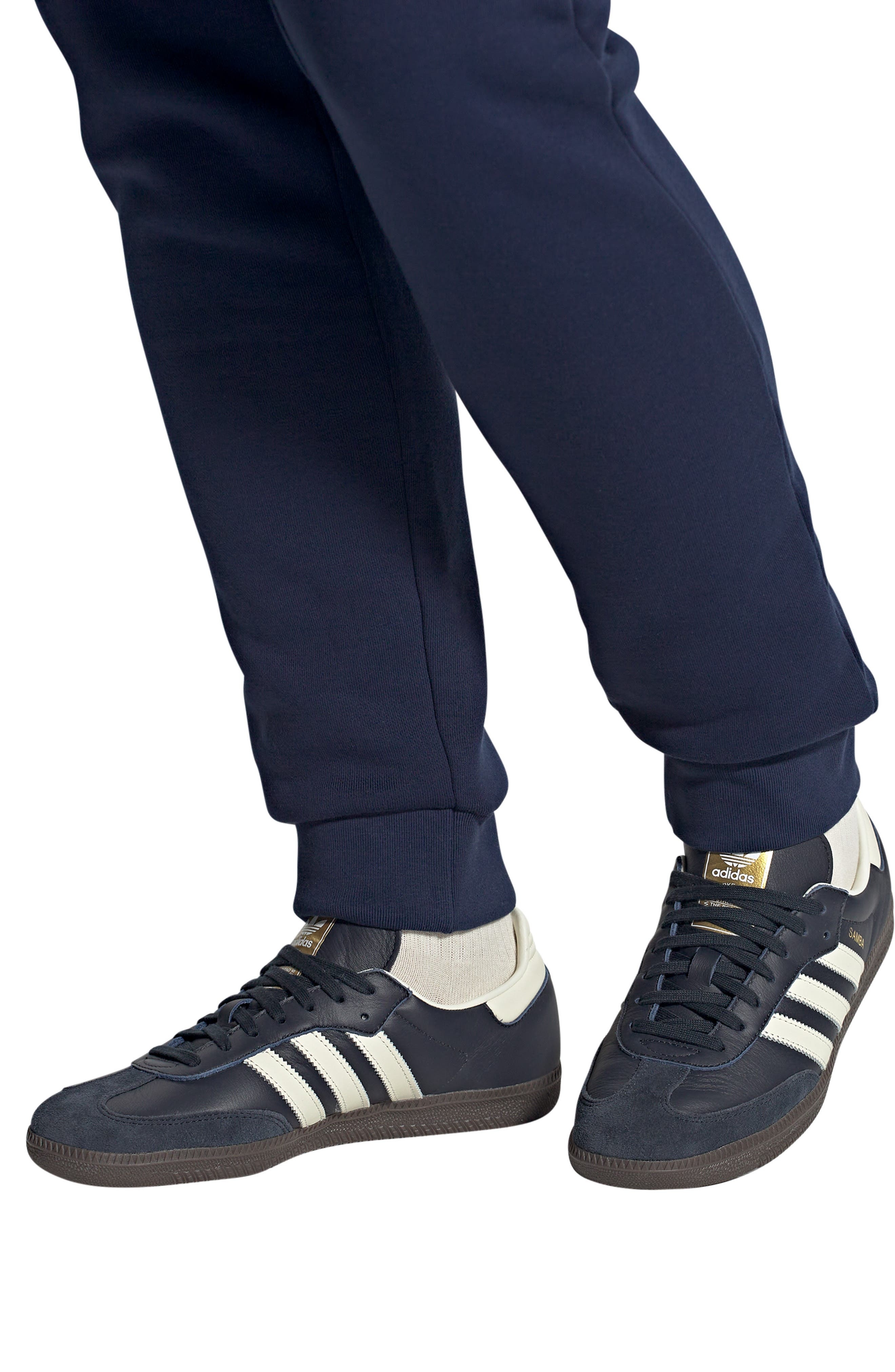 adidas Samba OG Sneaker in Navy/Cream White/Gum5 at Nordstrom - 2
