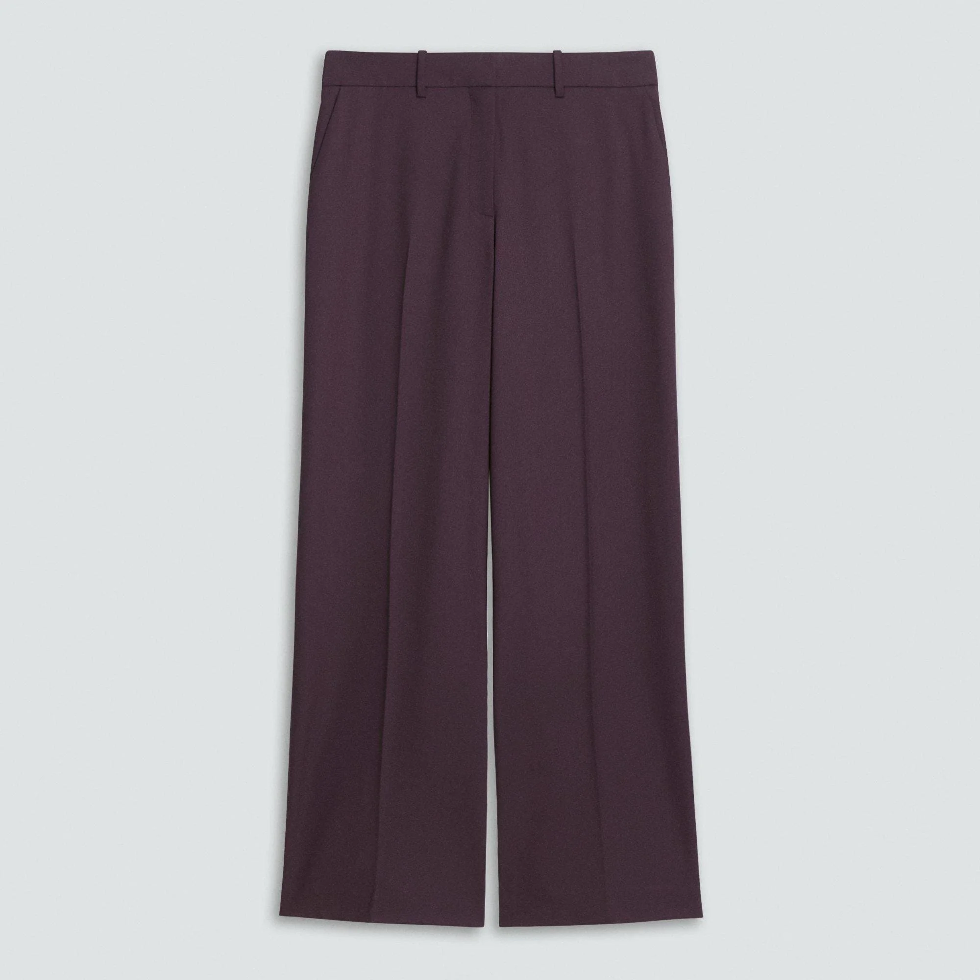 Classic Straight Pant in Good Wool - 1