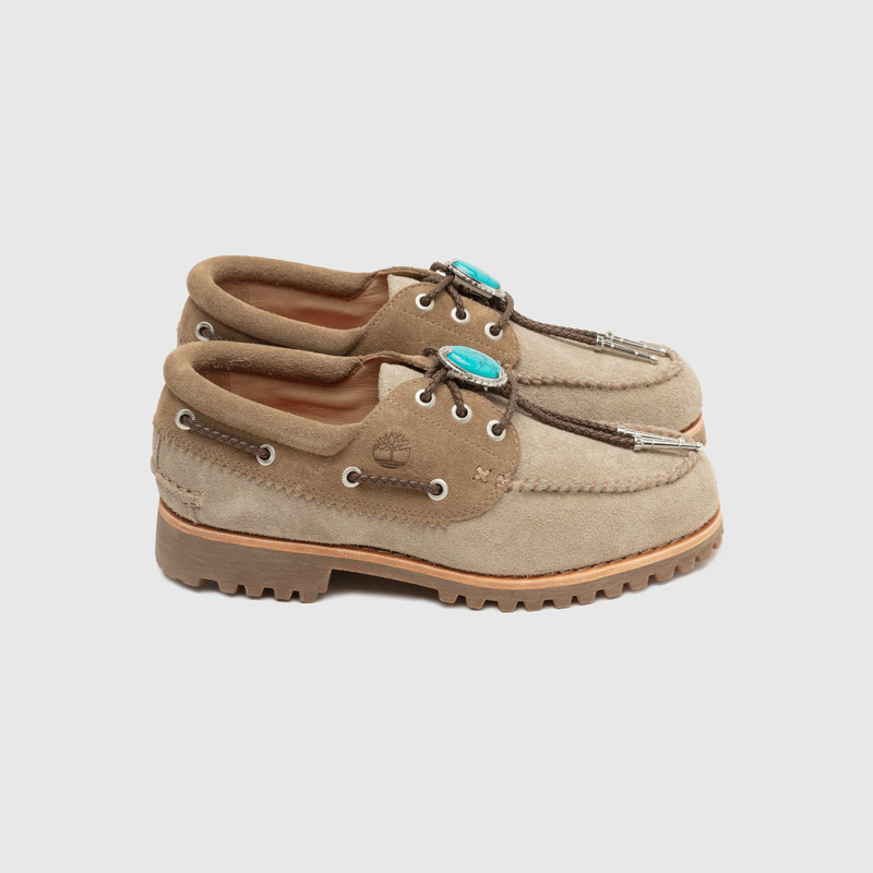 Timberland PACKER X 3-EYE LUG HANDSEWN BOAT SHOE "SANTA FE" outlook