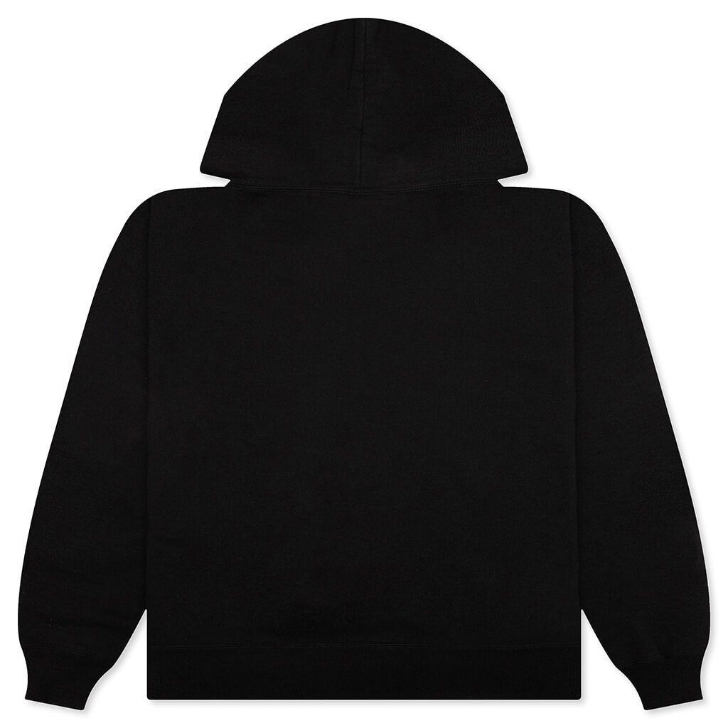 RIBBON SAINT HOODIE - BLACK - 2