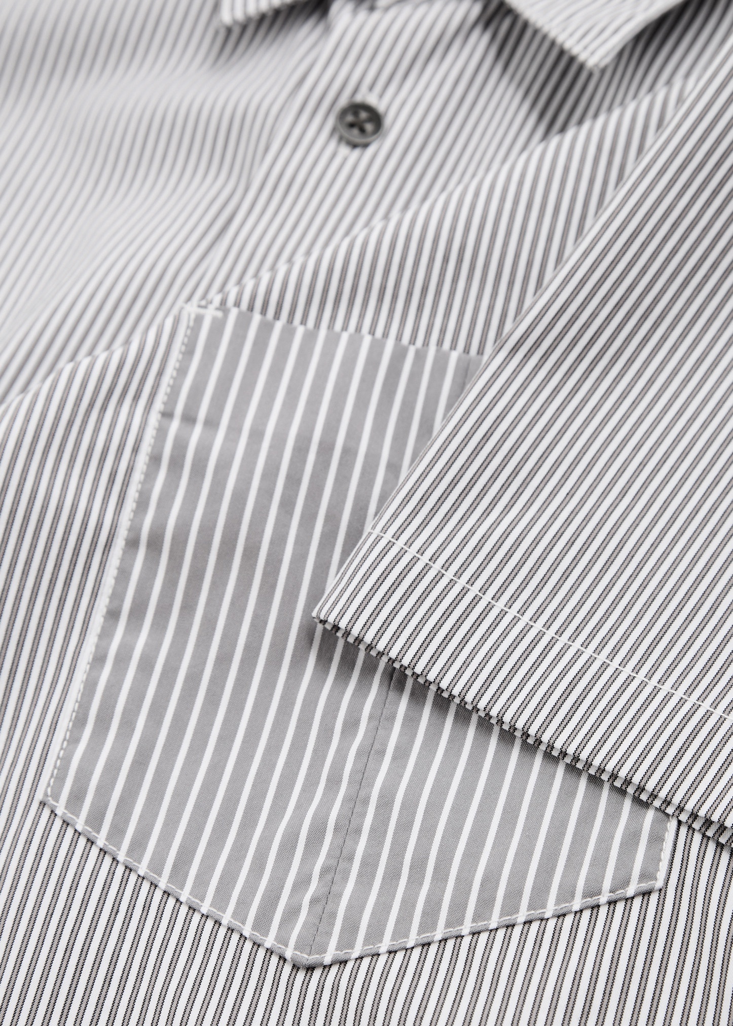 Dalton striped cotton-blend shirt - 5