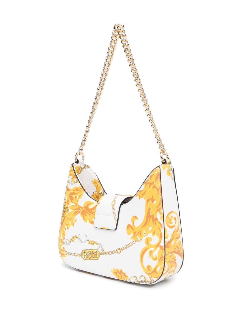 Chain Couture faux-leather shoulder bag - 4