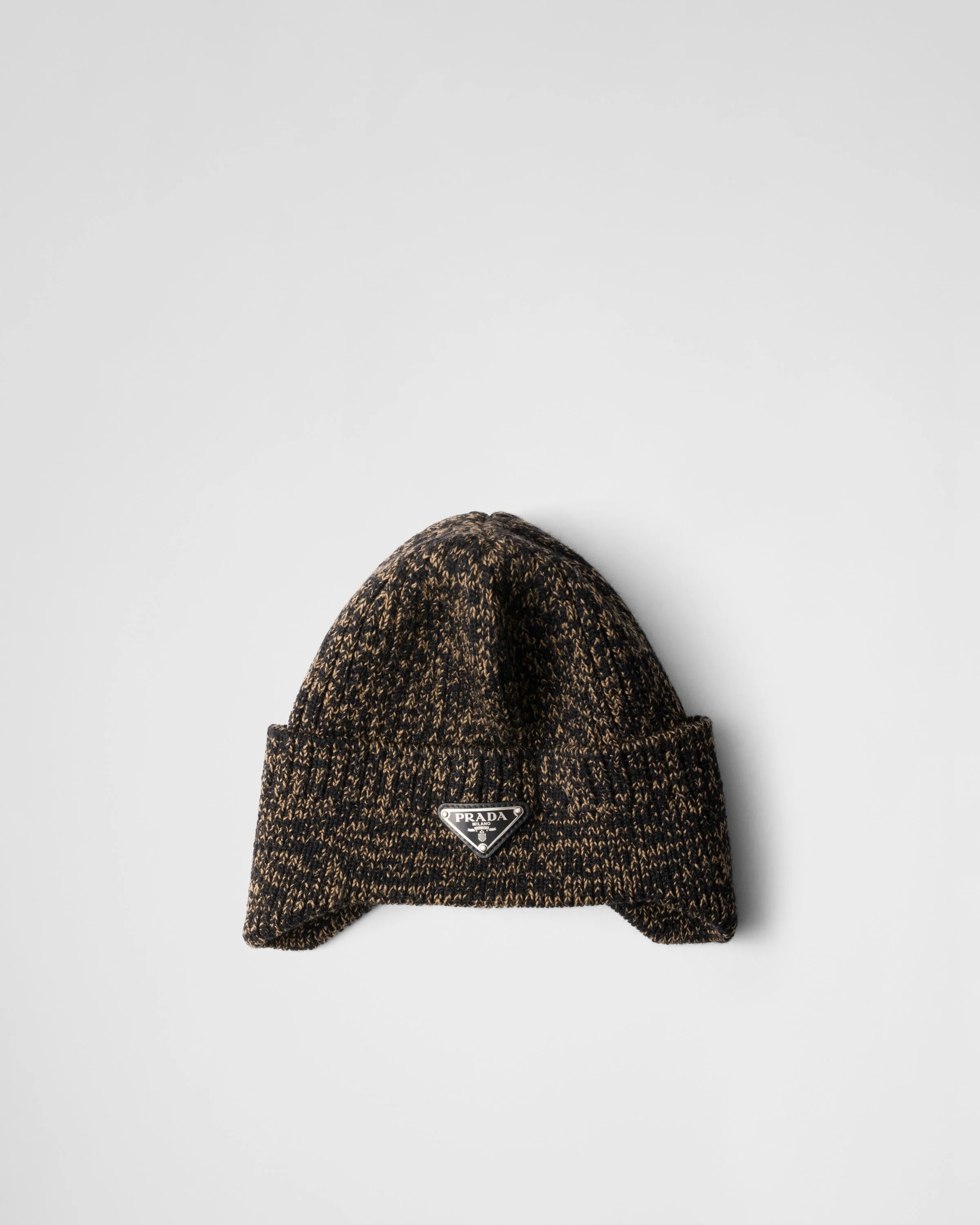 Mélange wool beanie - 1