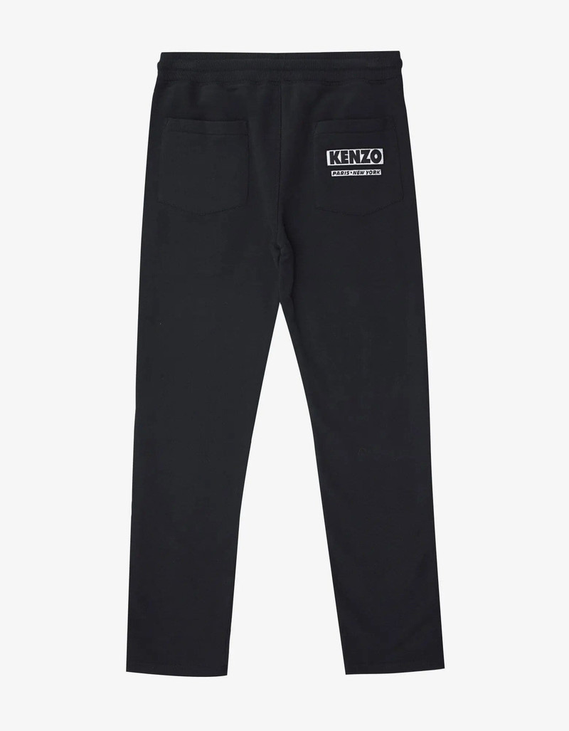 KENZO Kenzo Black Logo Badge Sweat Pants outlook