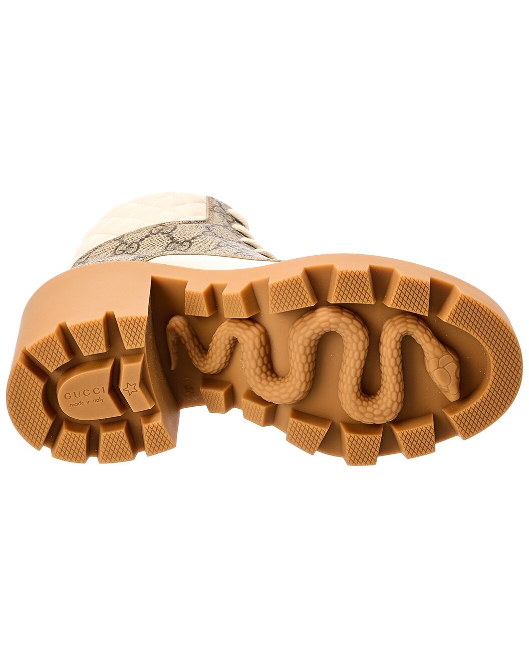 Gucci GG Supreme Canvas & Leather Bootie - 4