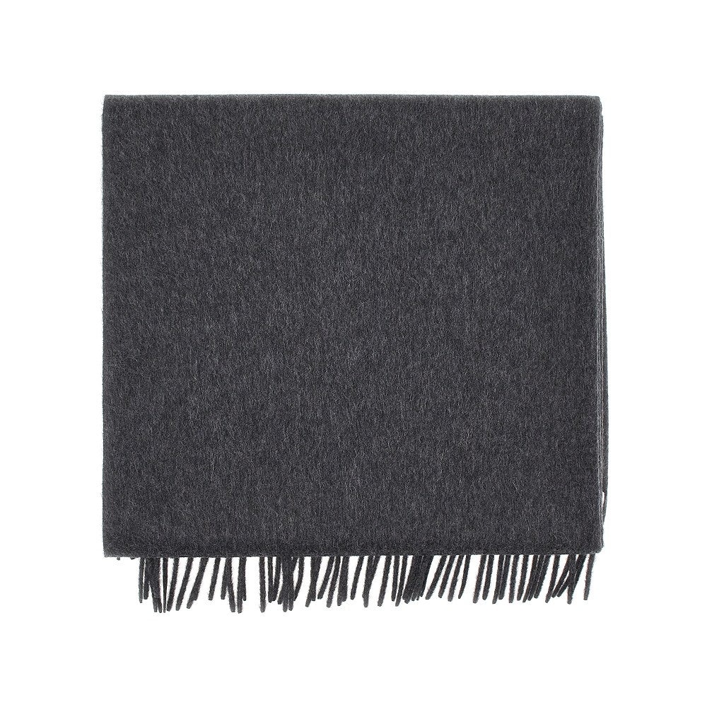 SABLE-EFFECT CASHMERE SCARF - 2