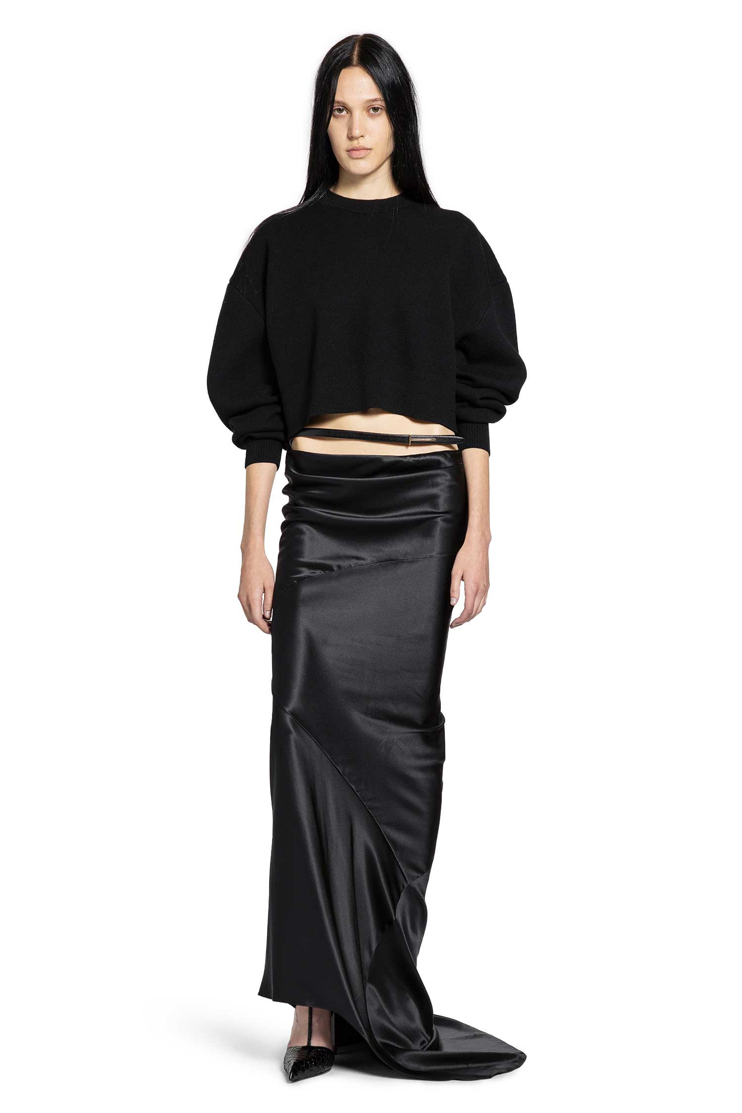 Sculptural Wool Cashmere Sweater - 5