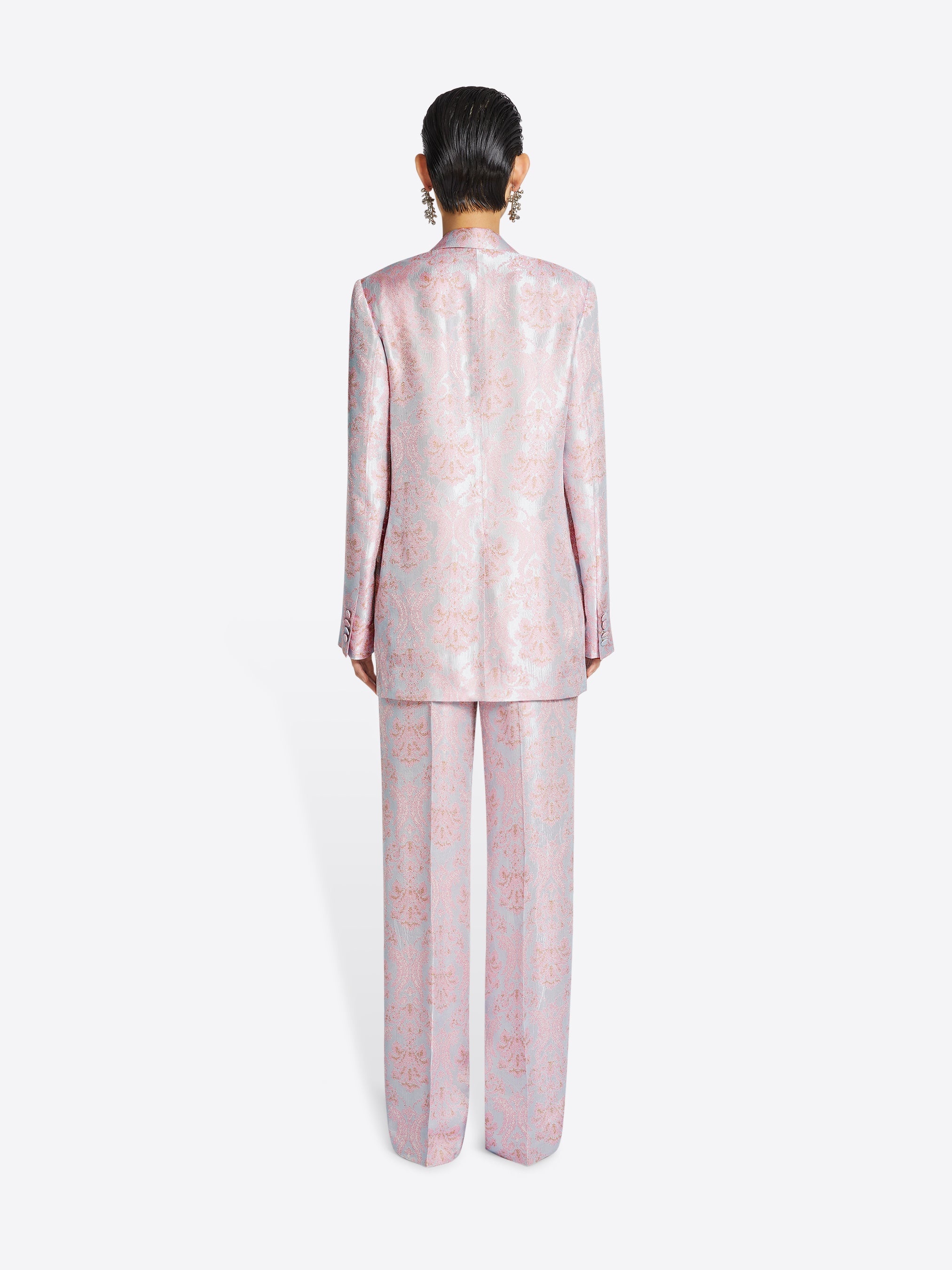 JACQUARD PANTS - 4