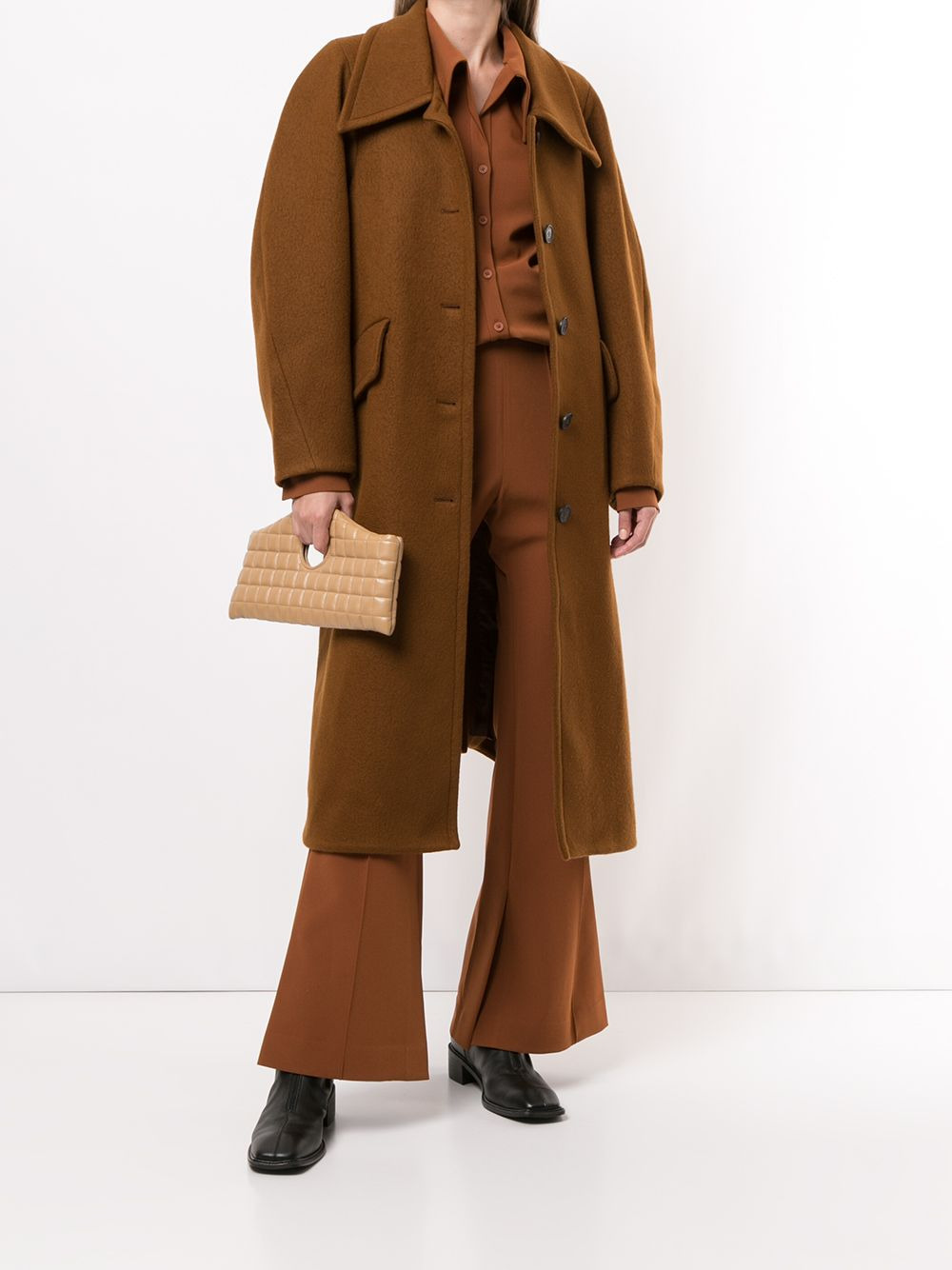oversize wool coat - 2