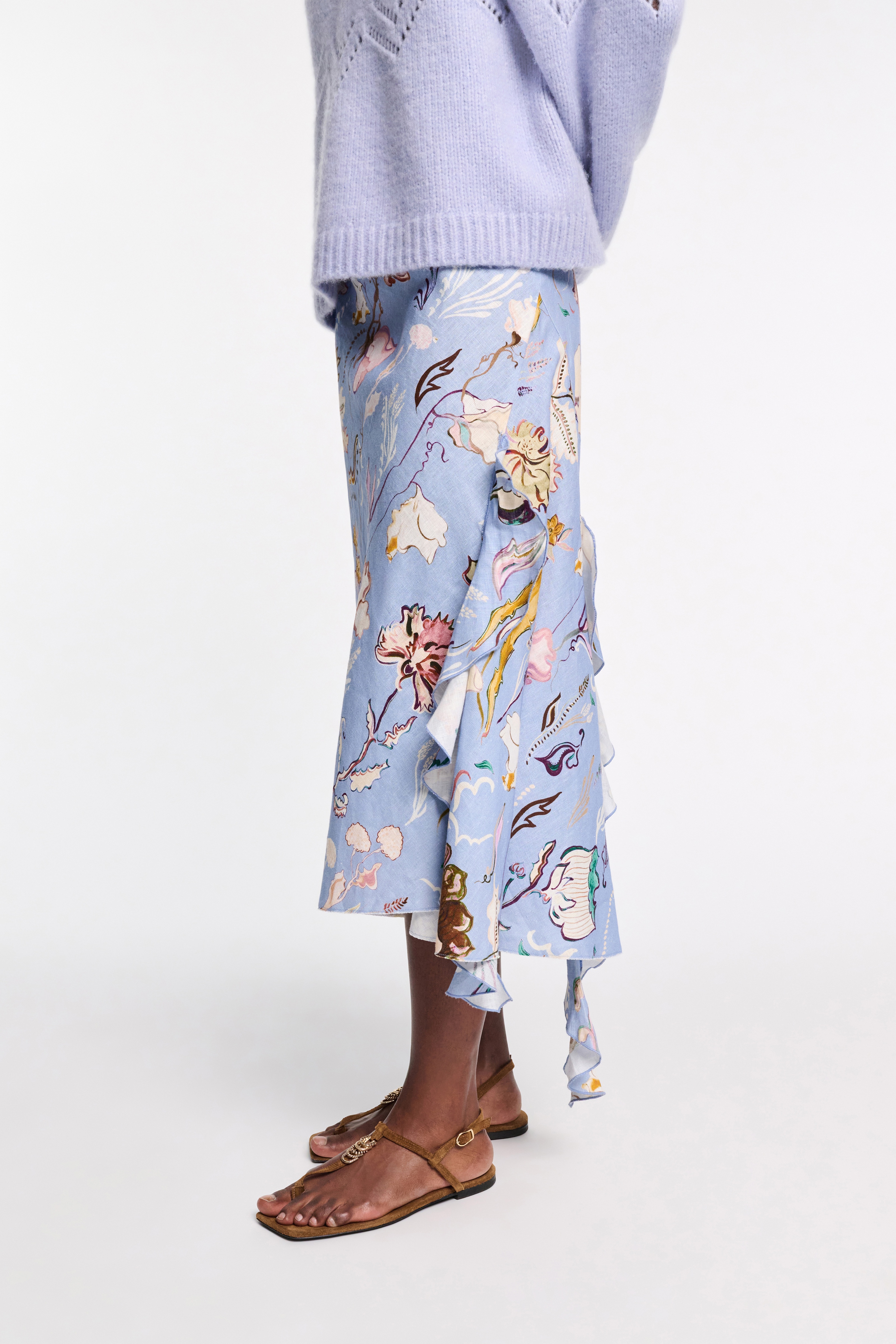 FLORAL POWER skirt - 4