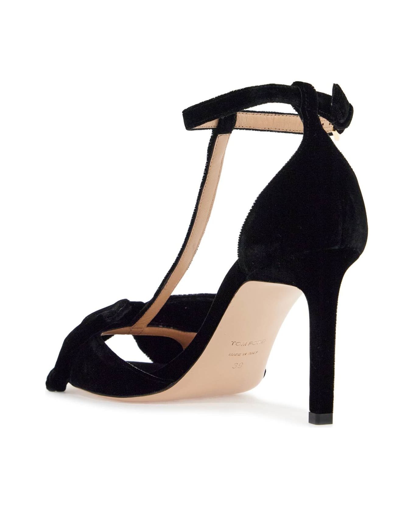 Velvet Sandals - 3