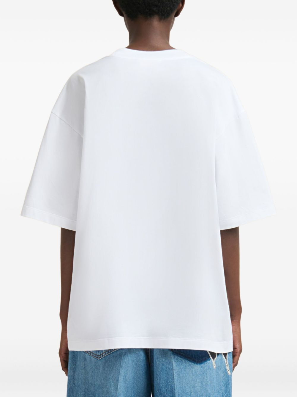 x Slawn & Soldier flower-print cotton T-shirt - 4