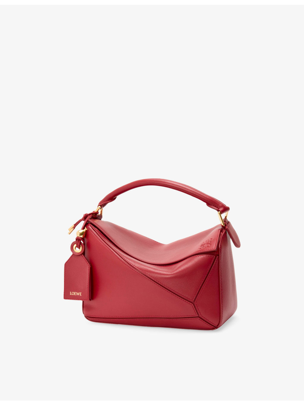 Puzzle Small Leather Top-Handle Bag - 1