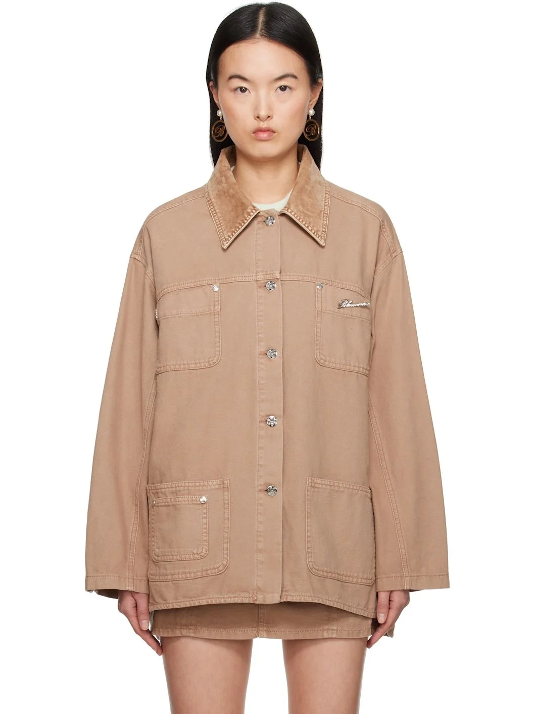 Tan Cotton Jacket - 1