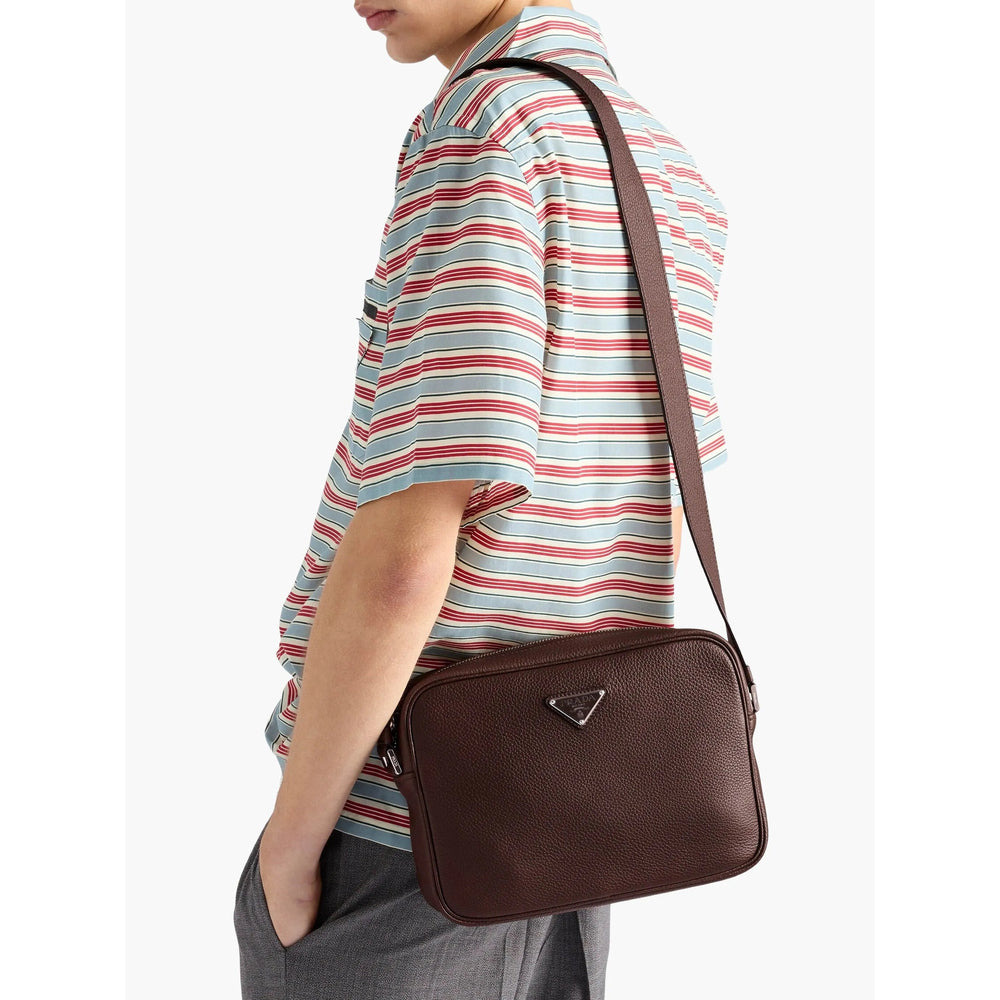 Prada Brown Shoulder Bags Men - 2
