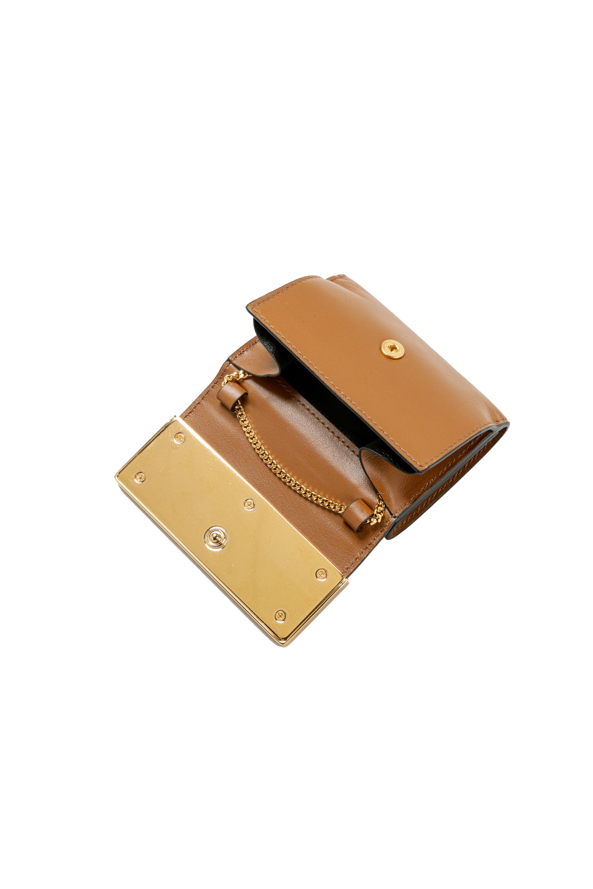 Half Metal Trifold Wallet - 3