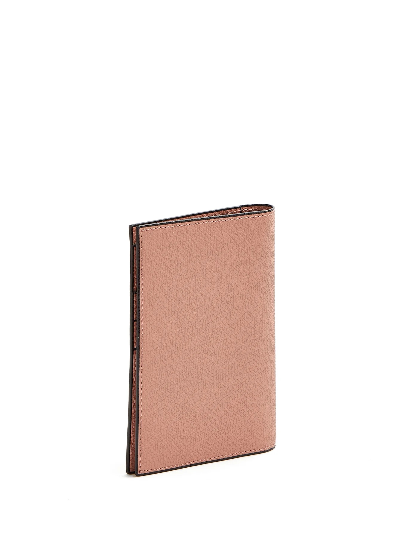 Grained-leather passport holder - 3