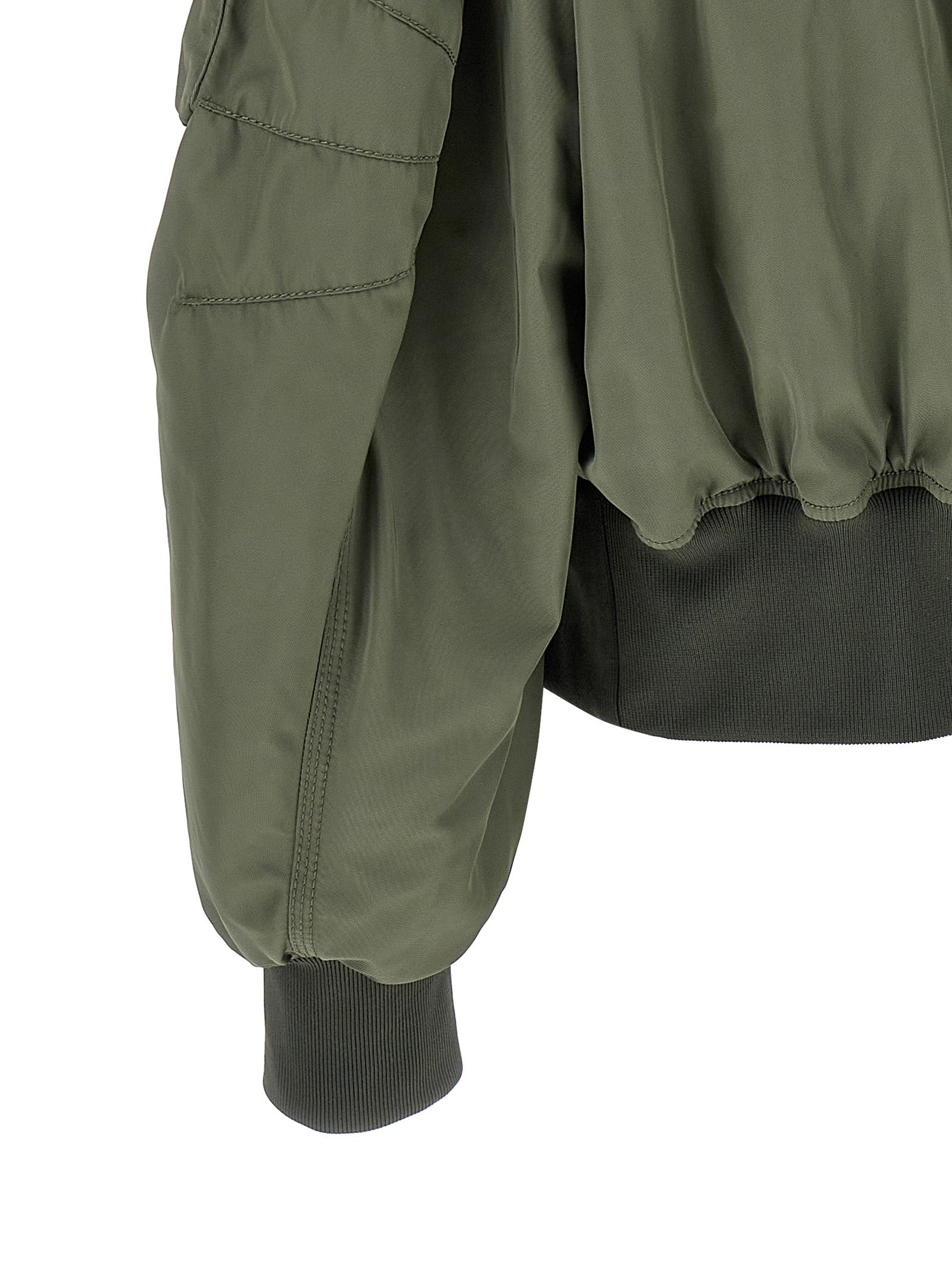 The Attico Women Nylon Bomber Jacket - 4